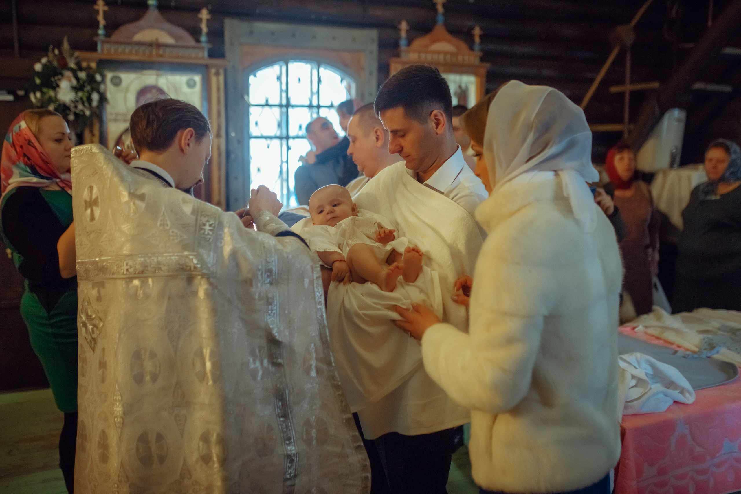 Крещение Александра. Фотограф на Крещение, семейный фотограф в Москве