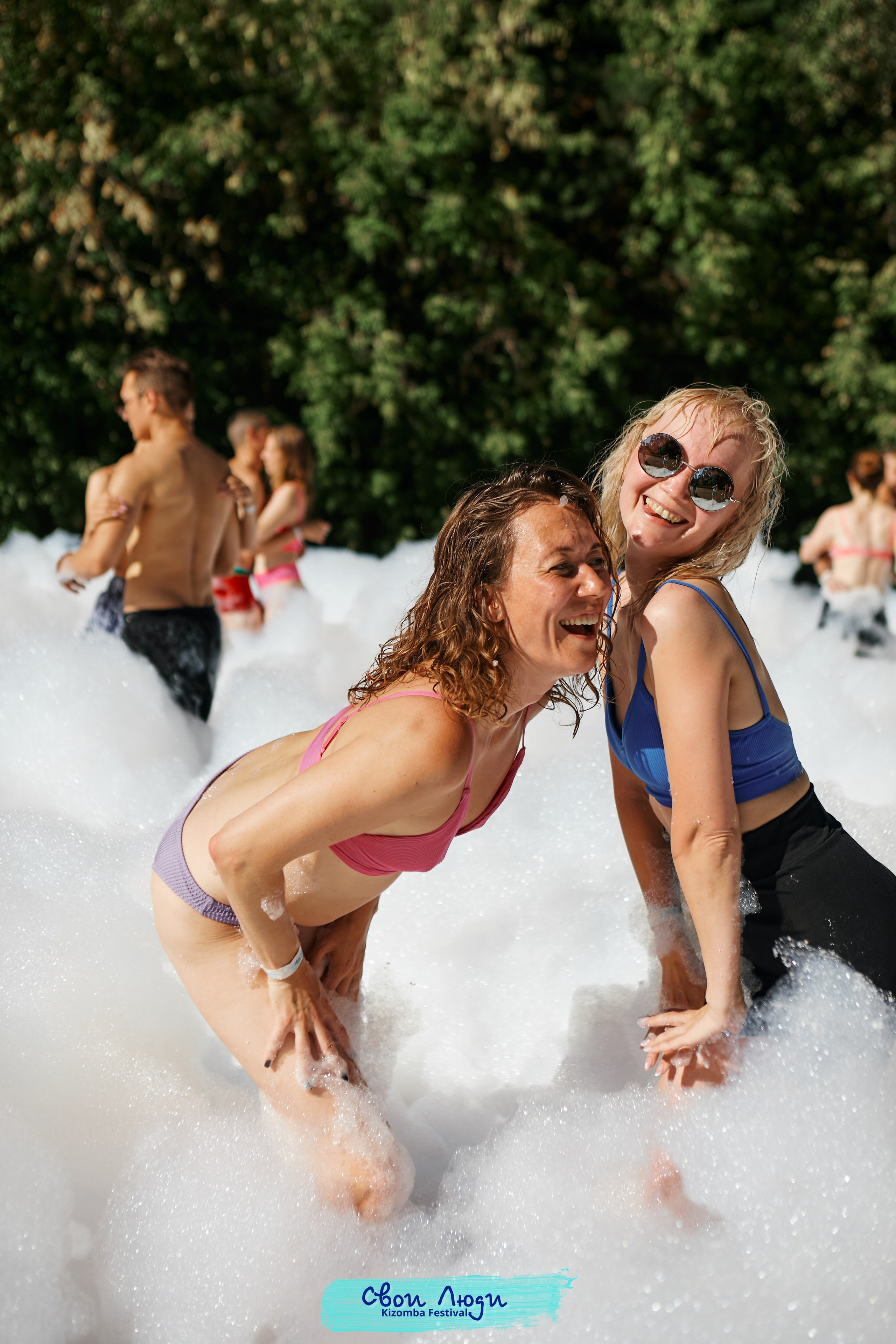 Foam party. Свадебный фотограф