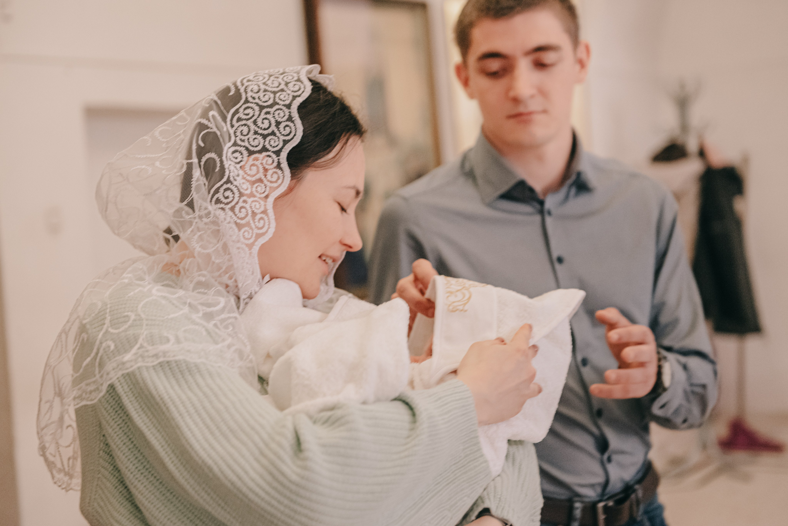 Крещение Варвары. Фотограф в Краснодаре Зеленкина Дарья