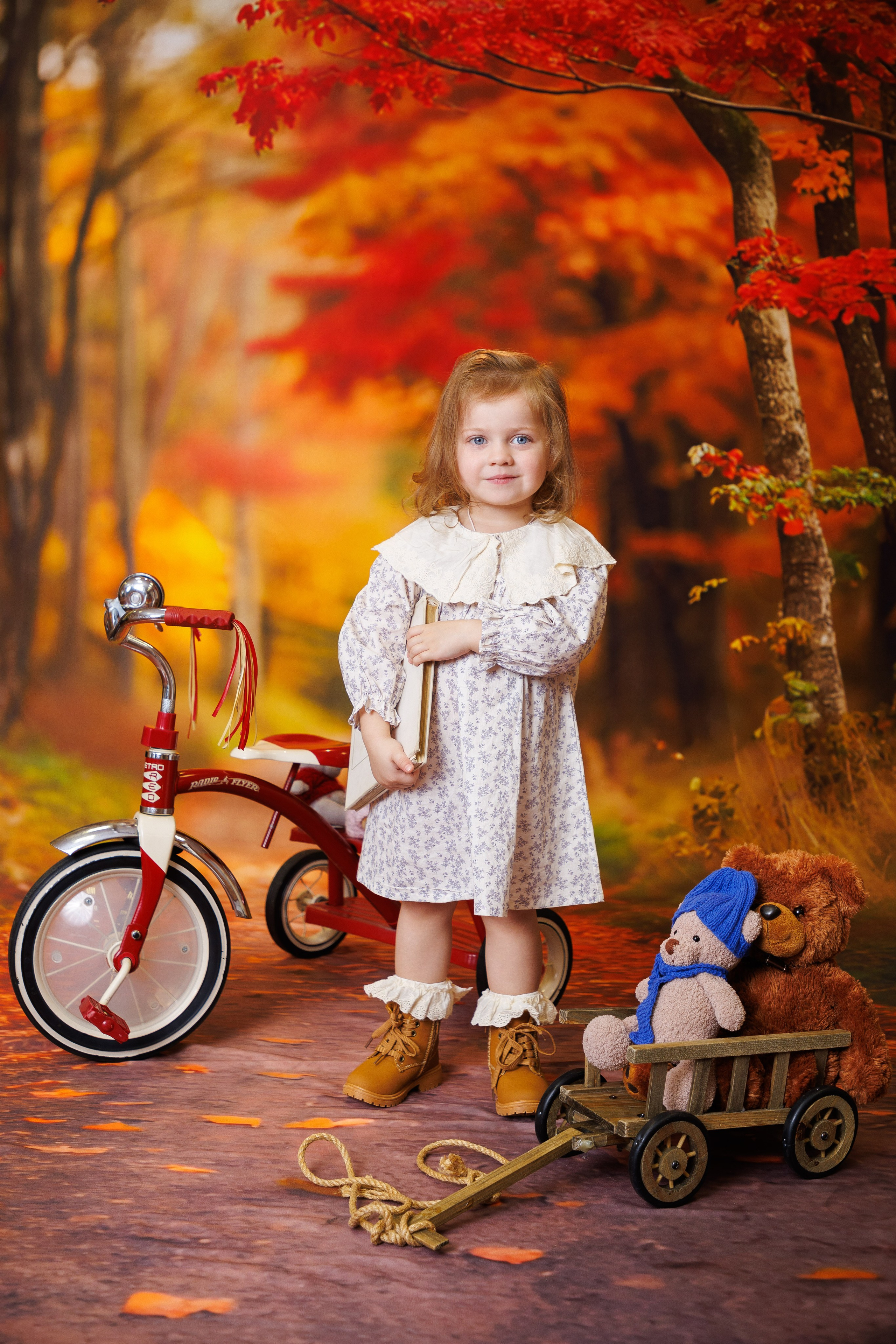 Велосипед. Детская фотостудия Москва