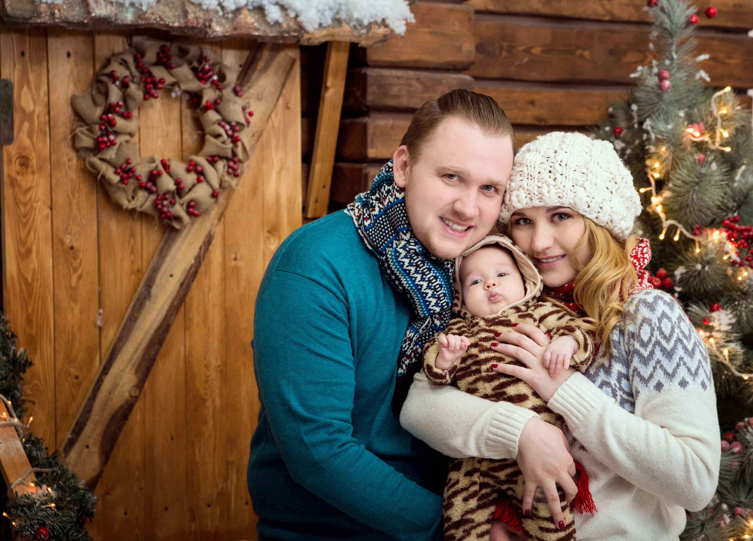 Новогодняя сказка в студии. Семейный и детский фотограф в Севастополе. Семейный фотограф в Ялте