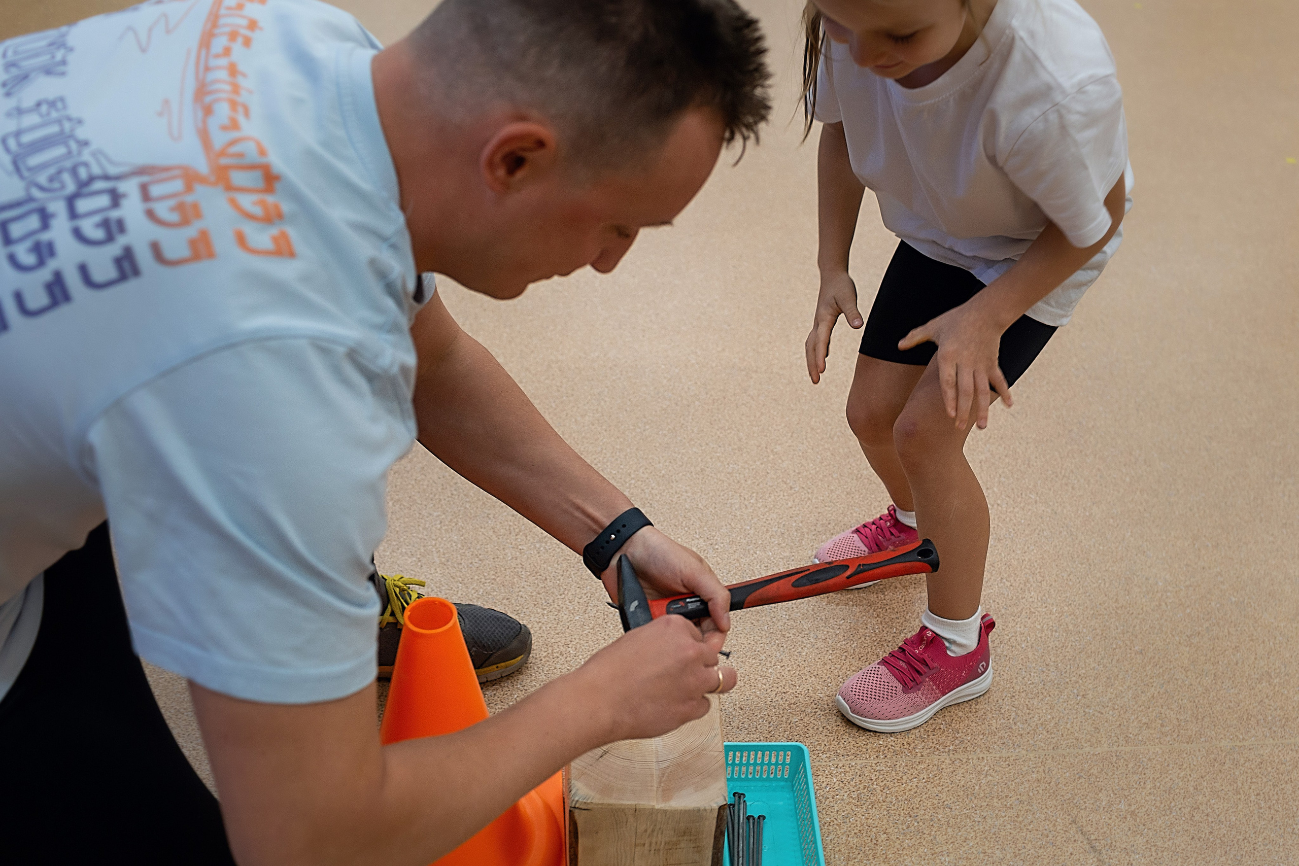 День пап в детском саду_2024. Семейный фотограф в Санкт-Петербурге