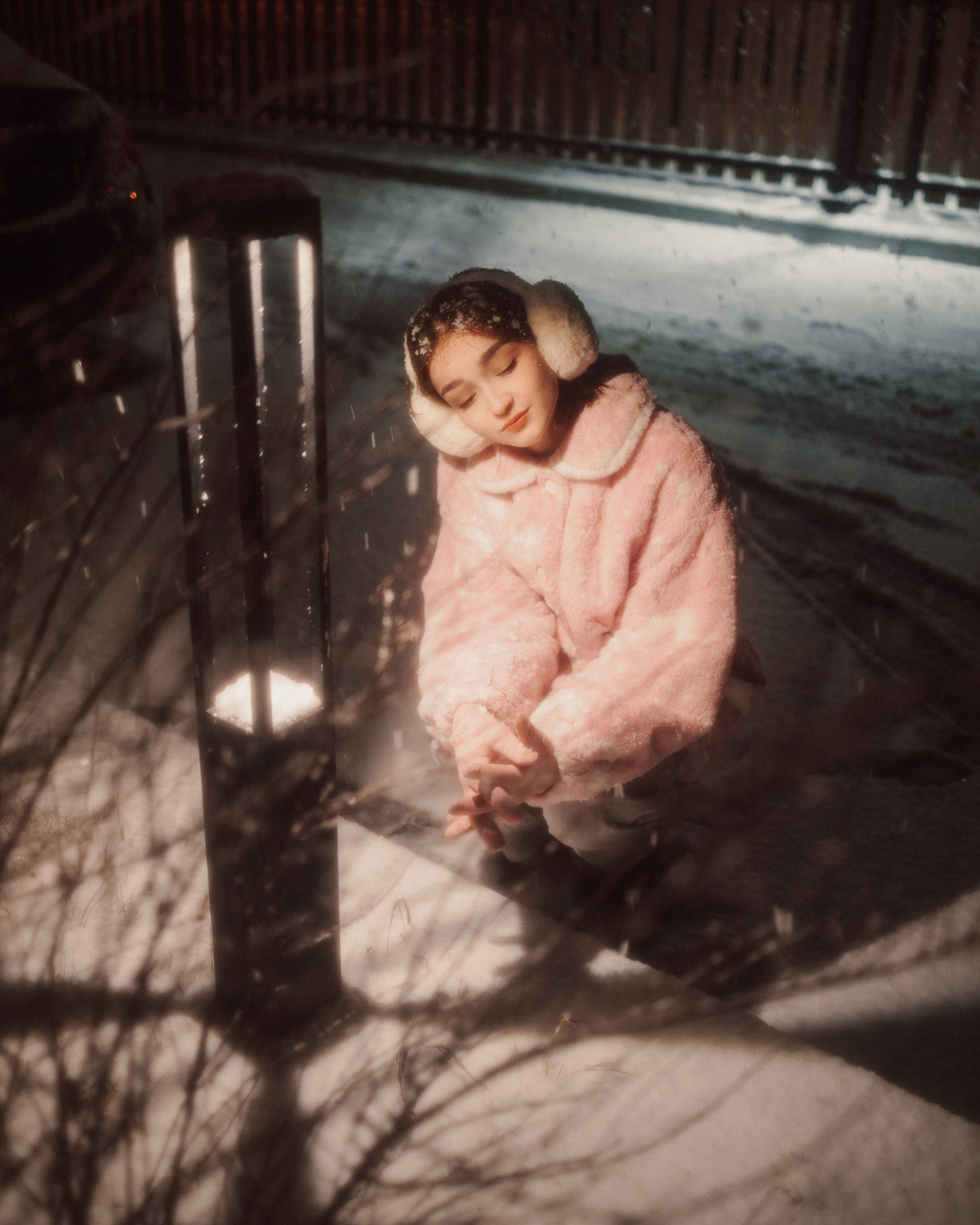 Снегопад. Фотограф Уссурийск