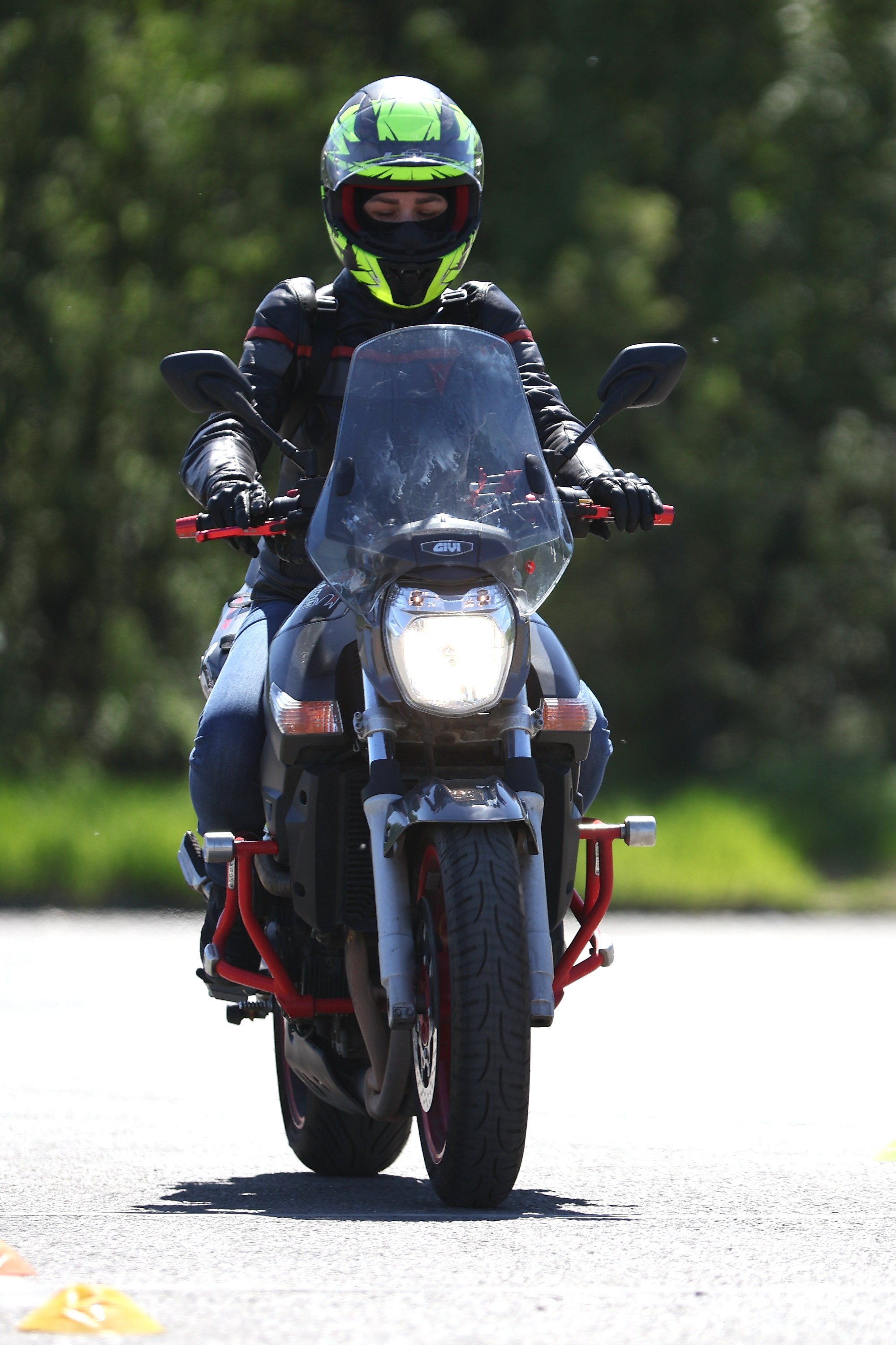 Мотоучебка. Занятия на площадке. Спортивный и репортажный фотограф Ермакова Светлана