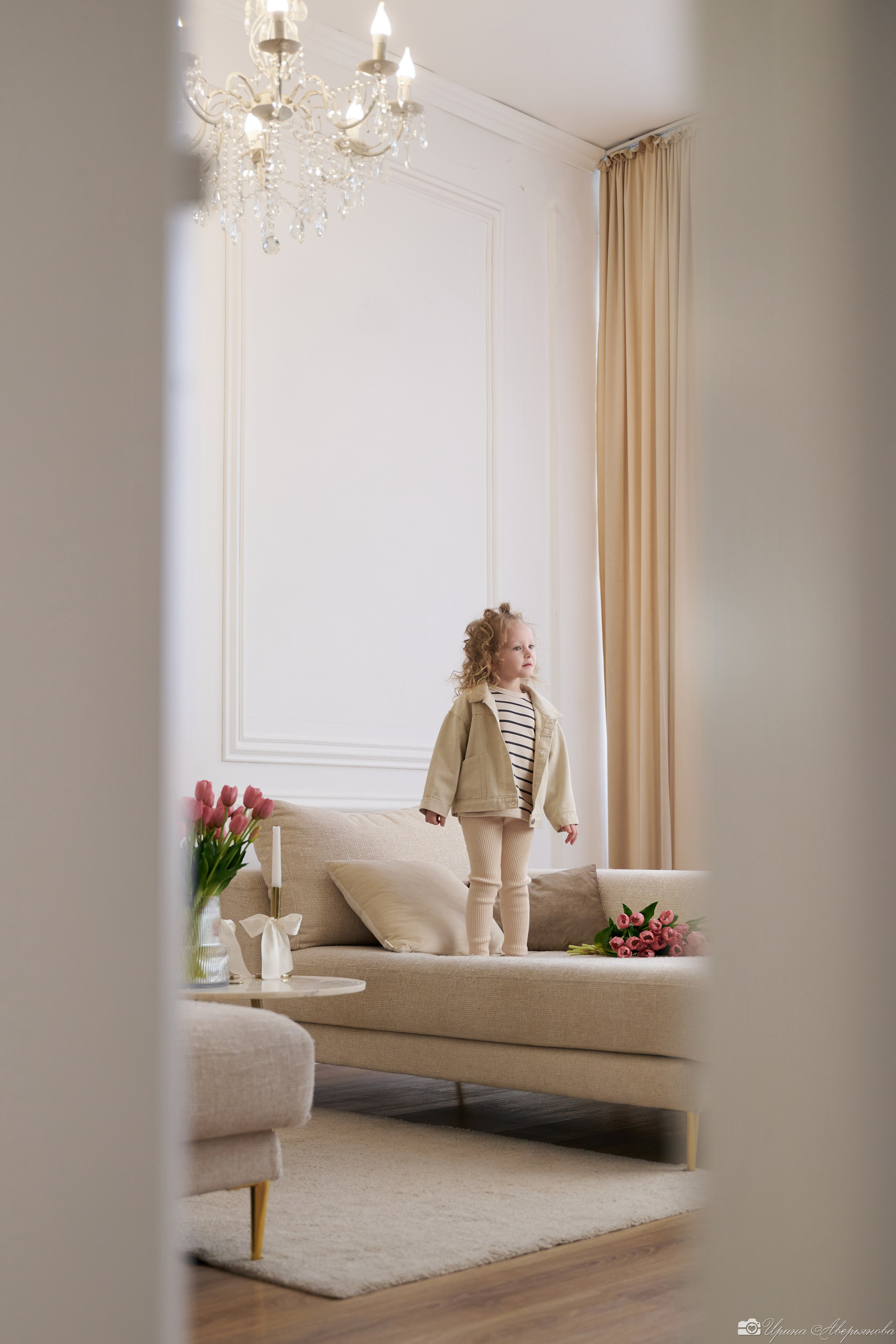 Детская фотосессия с тюльпанами. Фотограф в Ульяновске Ирина Аверьянова