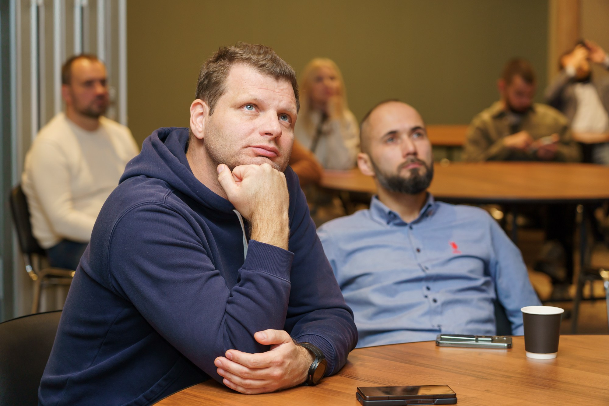 Выступление спикера. Photomantis