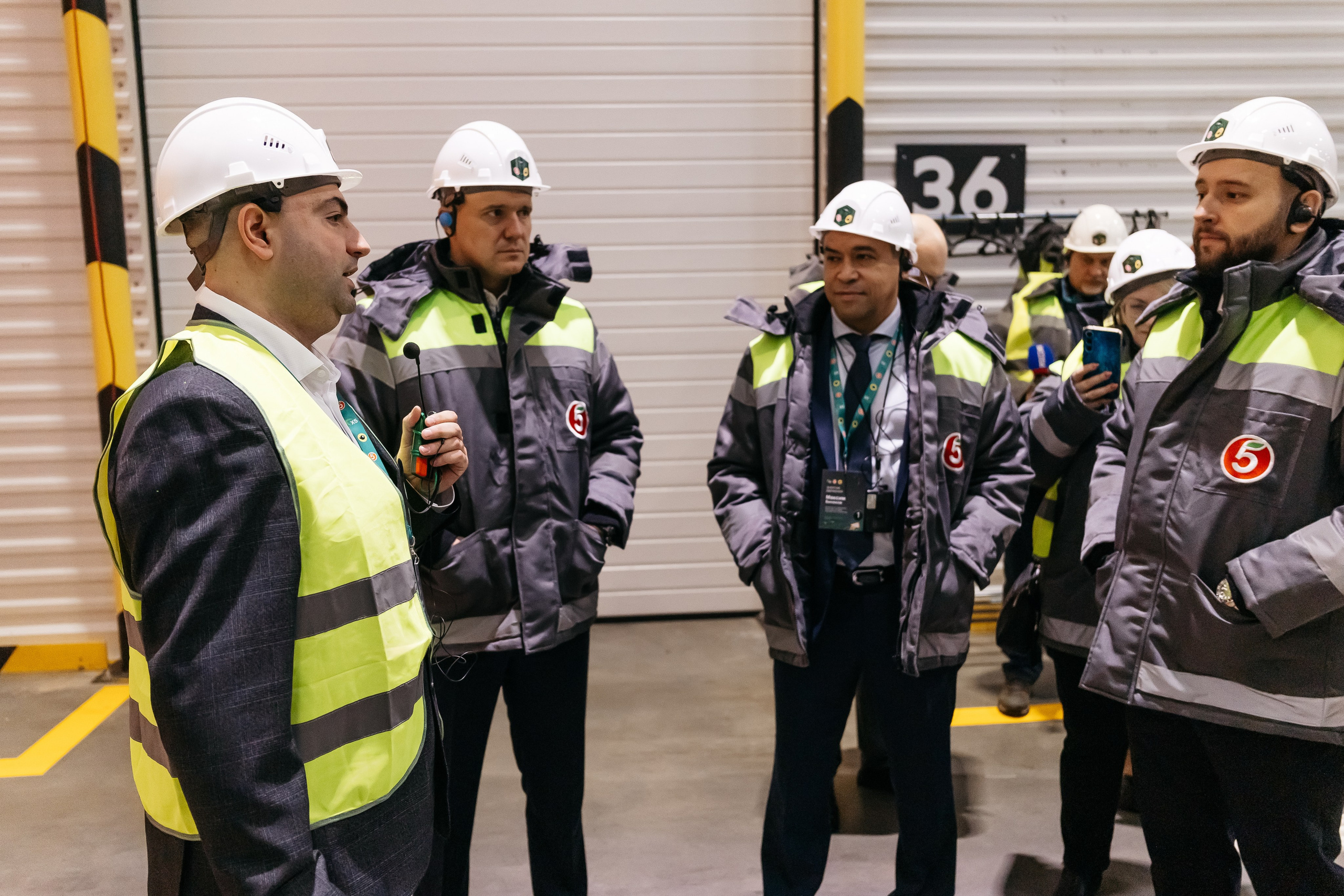 Открытие распределительного центра «Пятёрочки» и «Чижик» в городе Кемерово. Фотограф Кемерово | Сергей