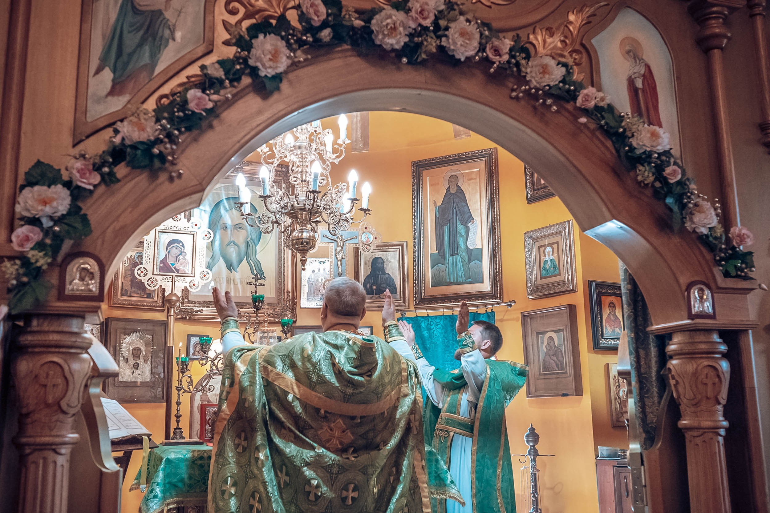 Престольный праздник храма Прп.Сергия Радонежского с. Орлиное. Церковный фотограф Севастополь