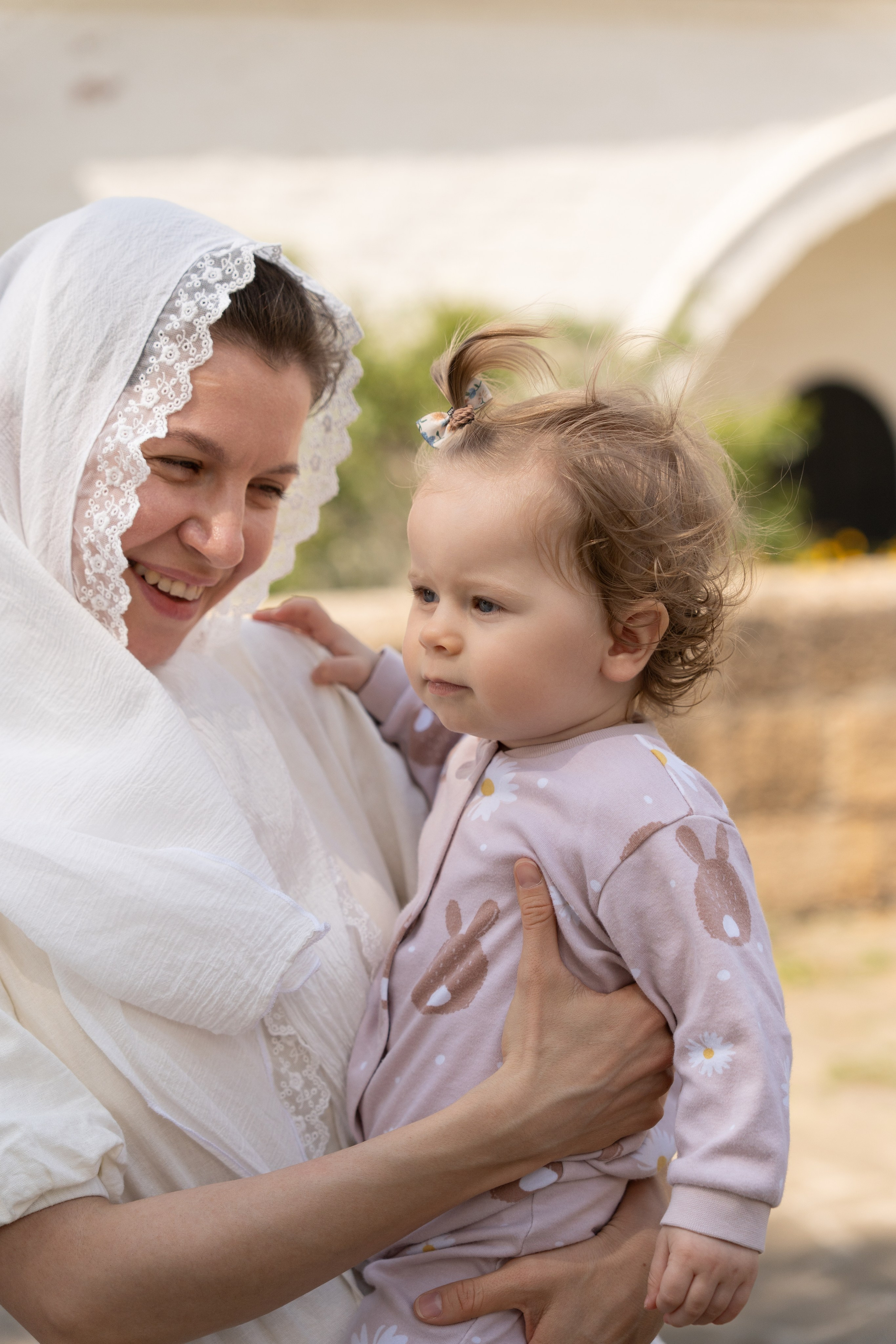 Крестины Майи в Старочеркасском Воскресенском войсковом соборе