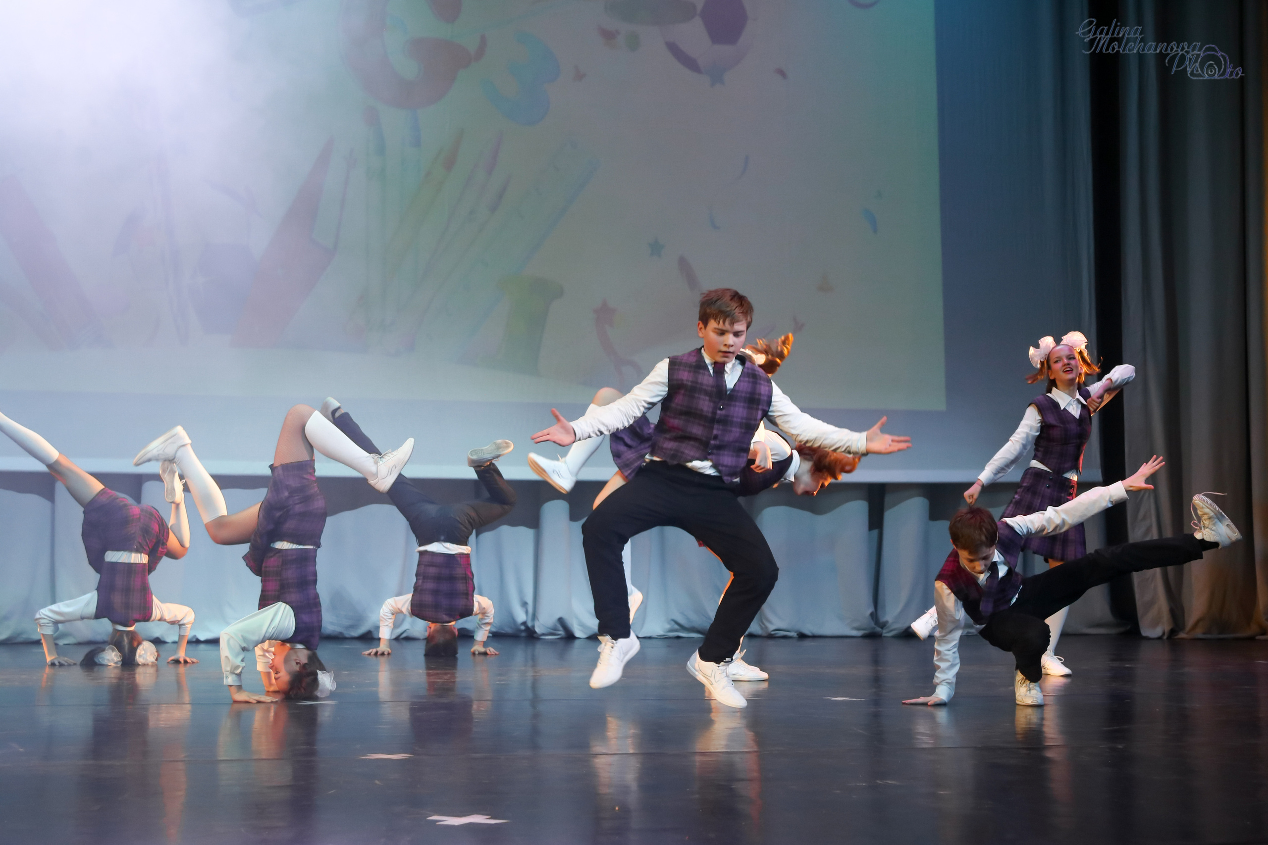 Отчетный концерт школы танцев «КоМИКС». Балетный фотограф в Москве Галина Молчанова