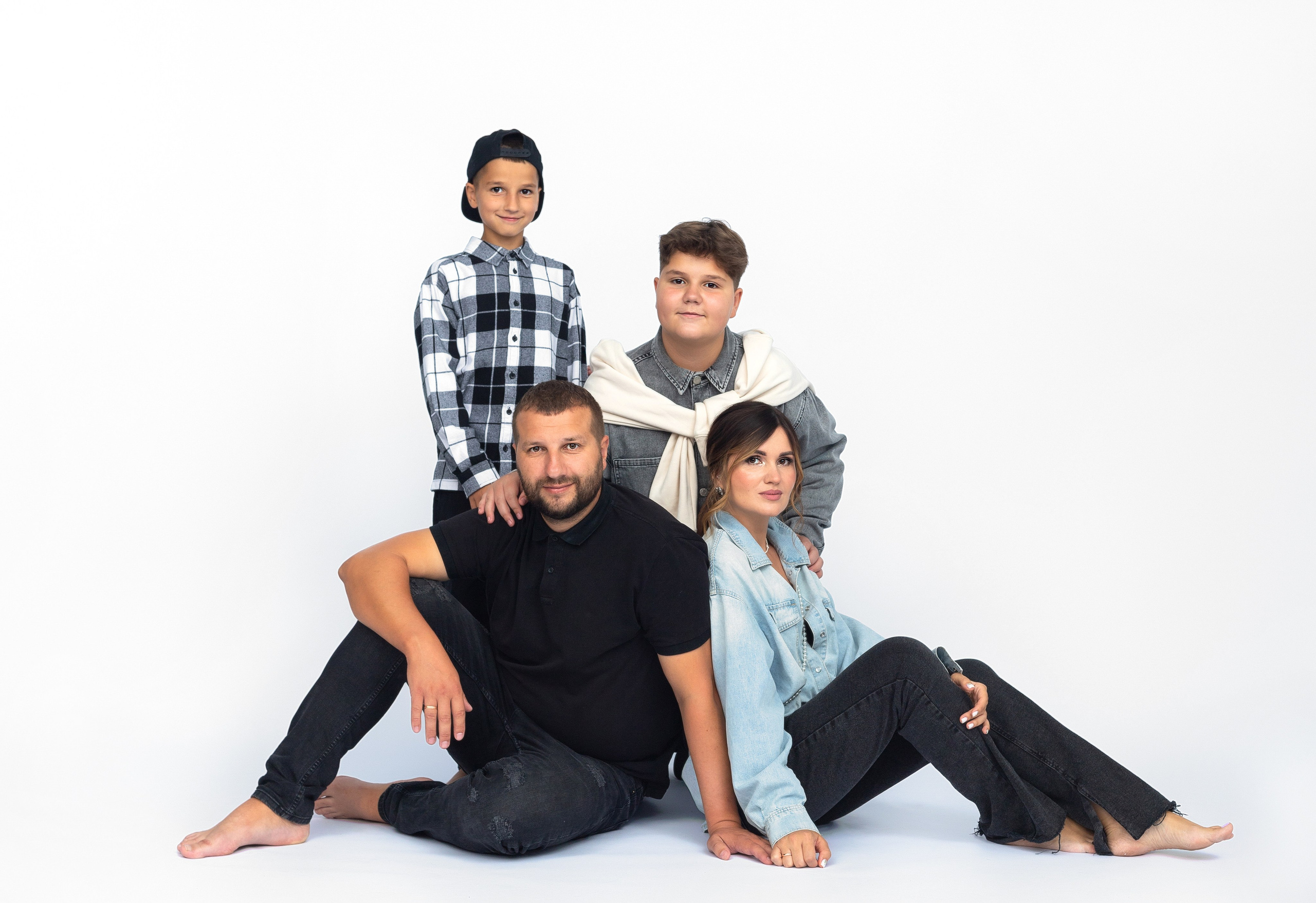 Семья Бернацких. Ирина Болотова фотограф в стиле Vogue в городе Старый Оскол