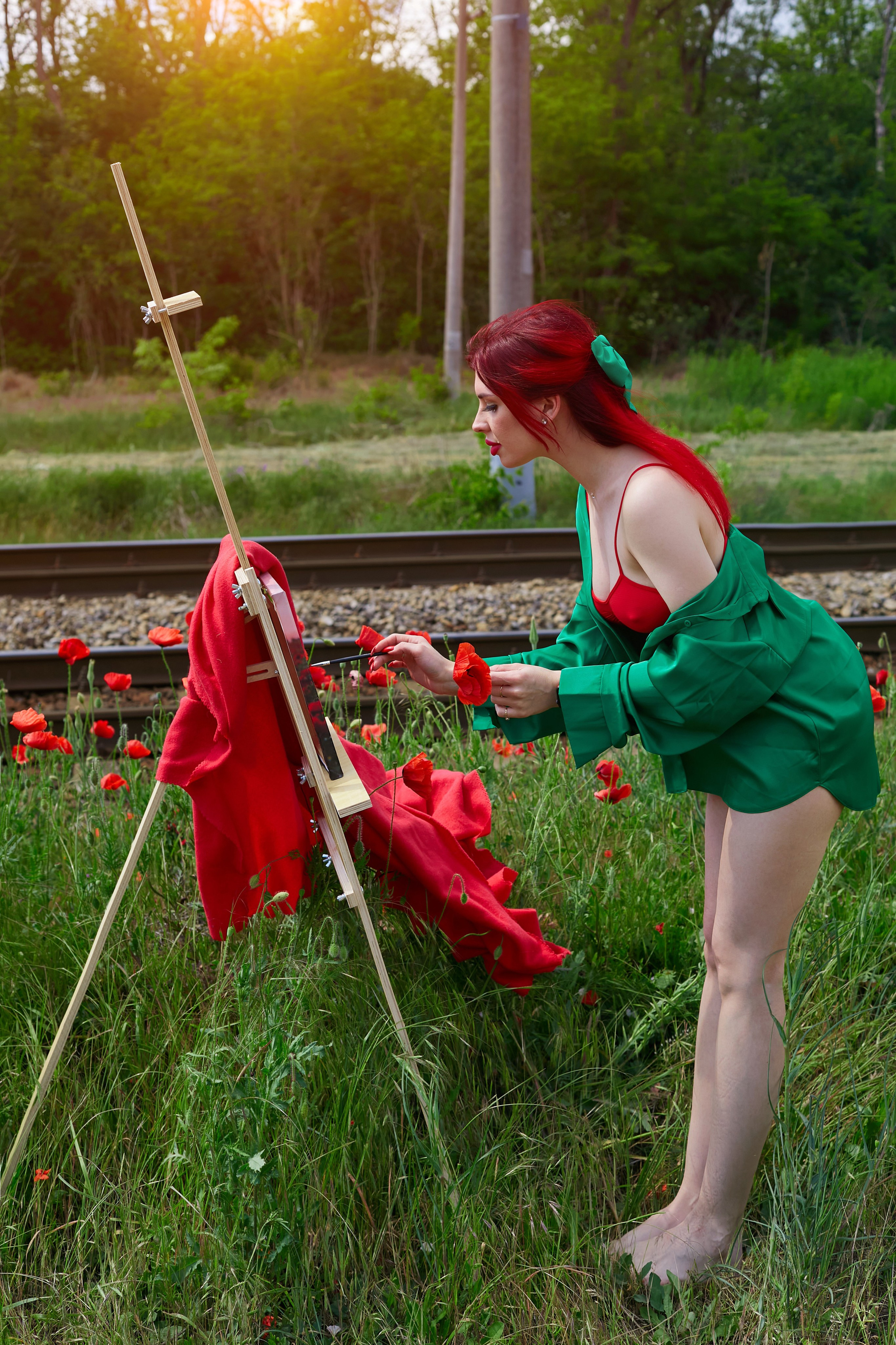«Картина с маками». Свадебный и креативный фотограф в ЮФО и МСК