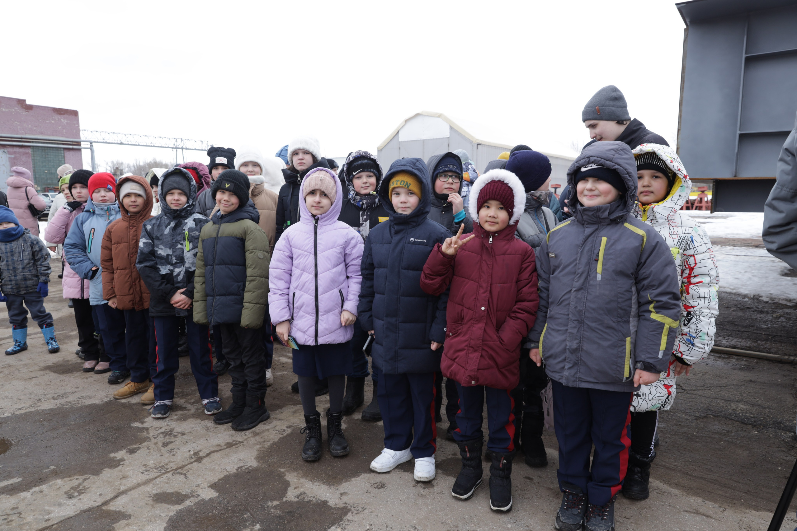 ЗАО нефтефлот Зимние фото + закаладка киля Судна. Фотограф в Самаре Максим Тырин