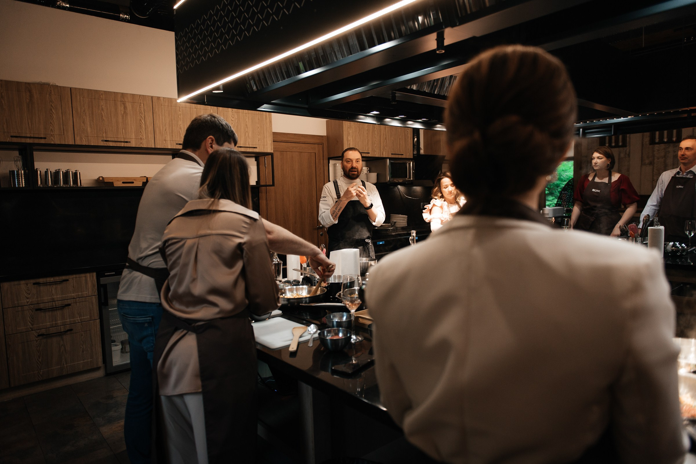 свадебный ужин в ресторане Чаща в Охта парке