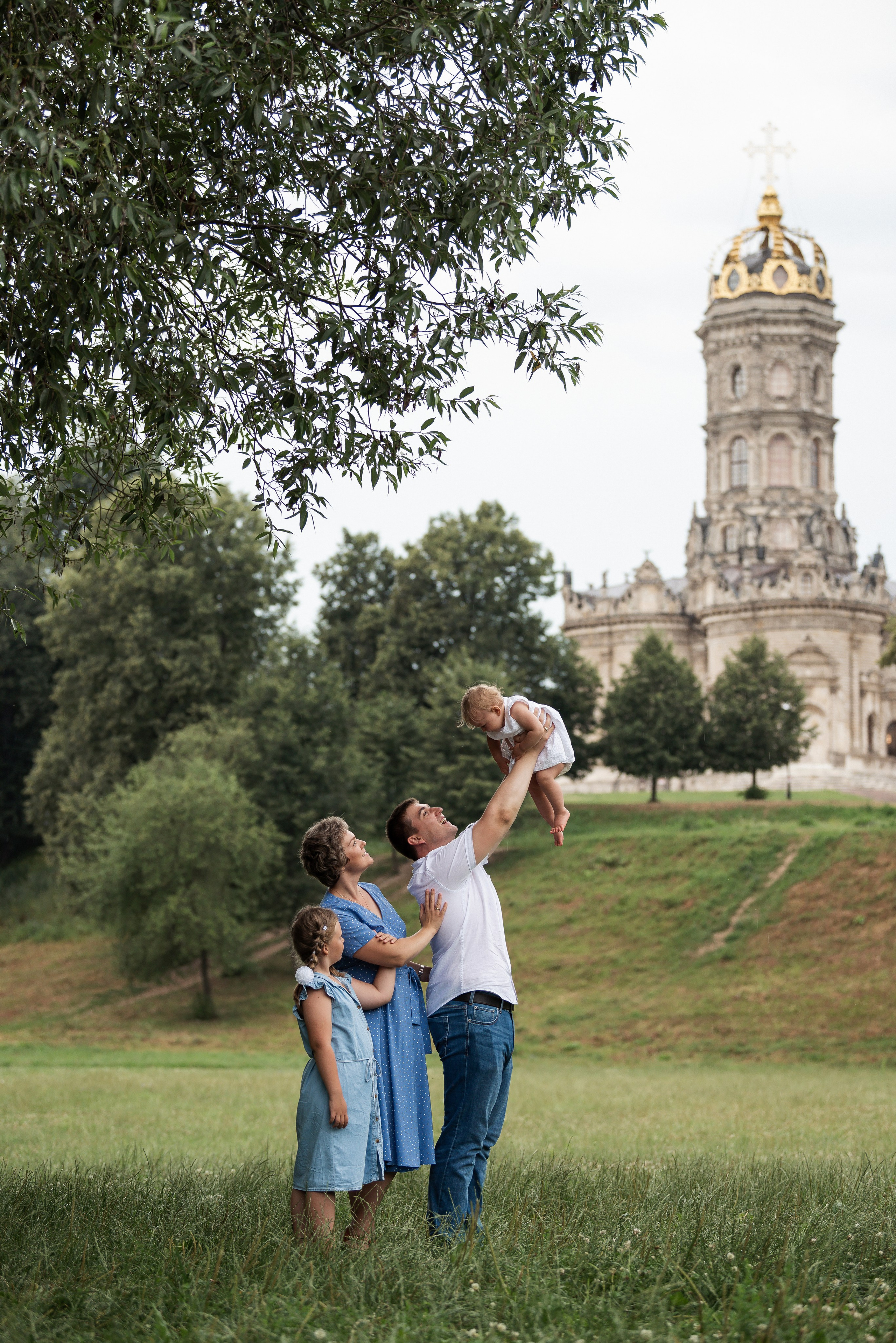 Семейная фотосессия на природе. Семейный и детский фотограф Подольск Наталья Шаляпина