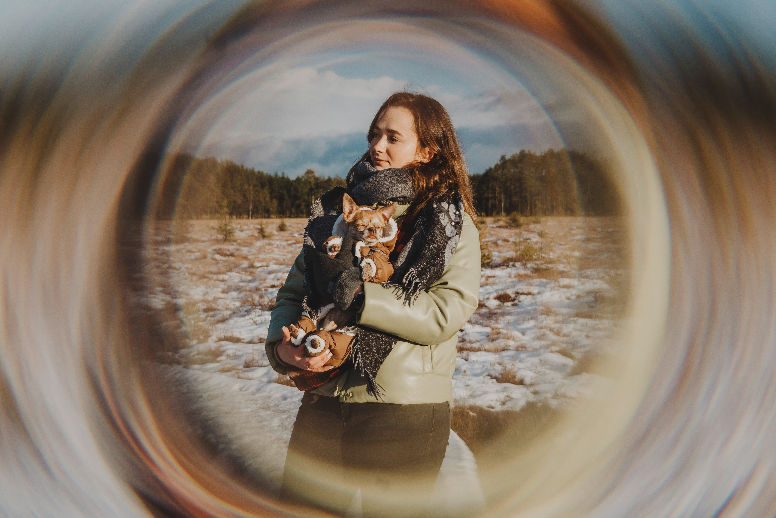 Наталия и Боря. Фотограф анималист в Спб недорого Олеся Майорова