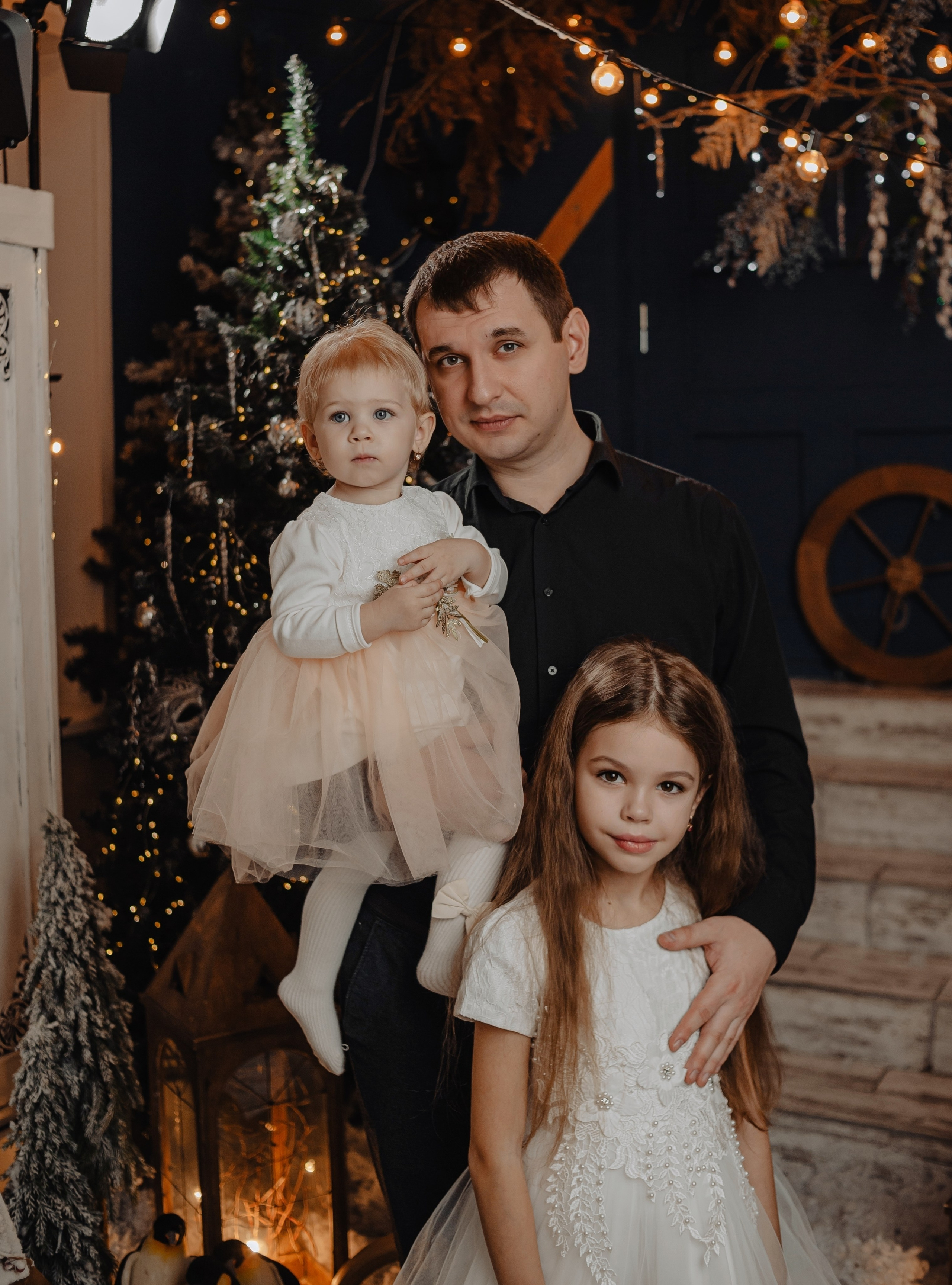 Оля с семьей. Фотограф Брянск