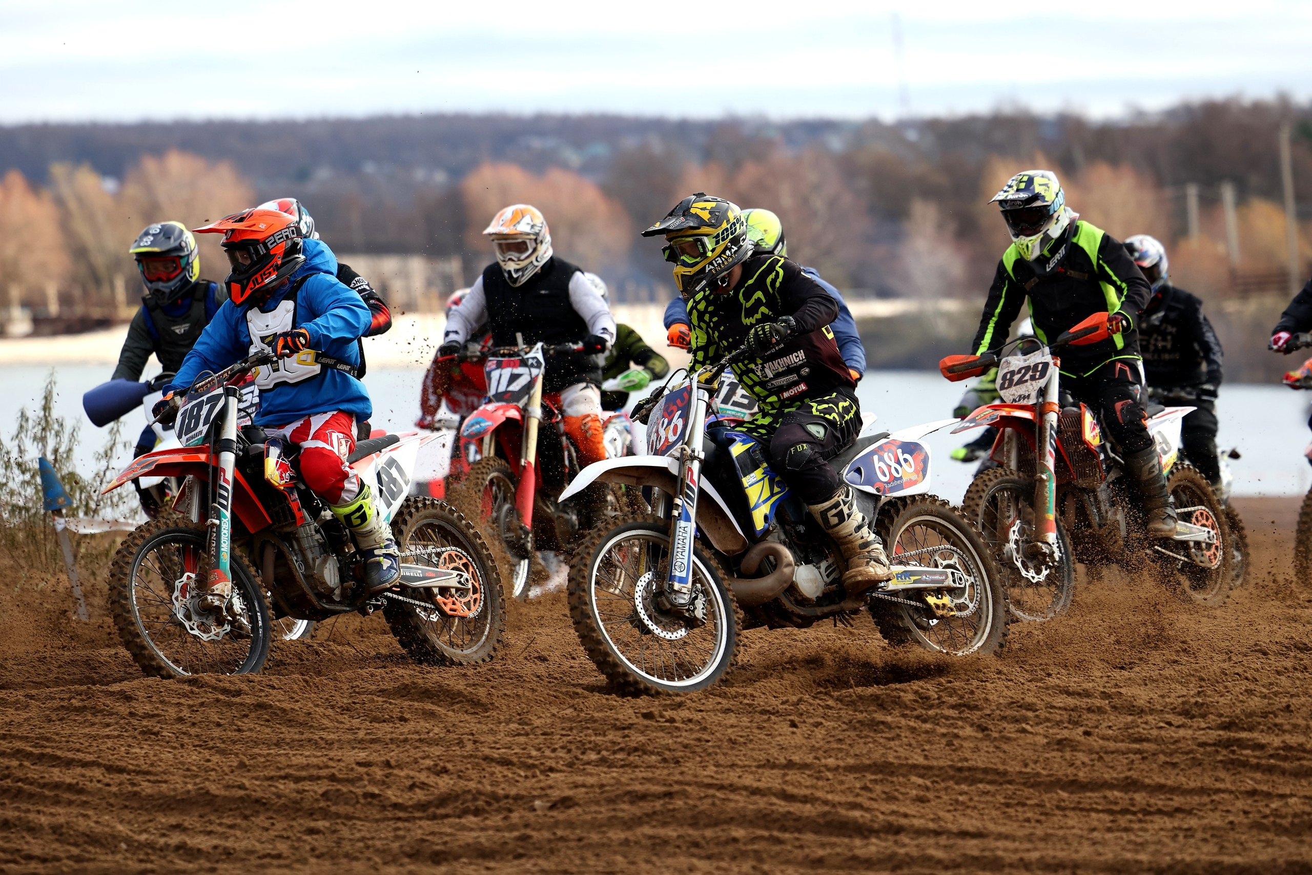 Песчаная буря. г. о. Серпухов, о. Русский. Спортивный и репортажный фотограф Ермакова Светлана