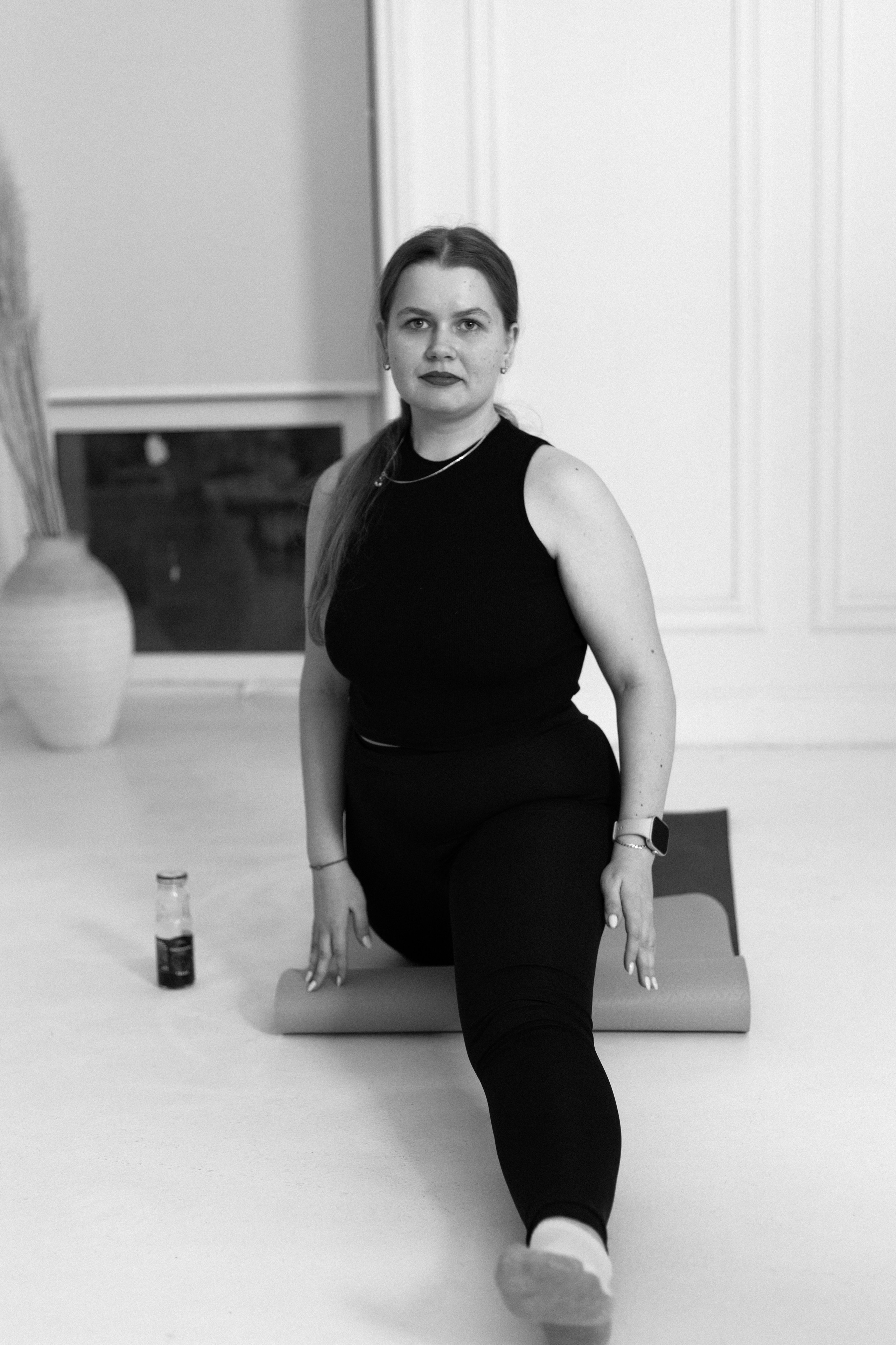 Новогоднее занятие по растяжке. Фотограф в Санкт-Петербурге Смирнова Диана