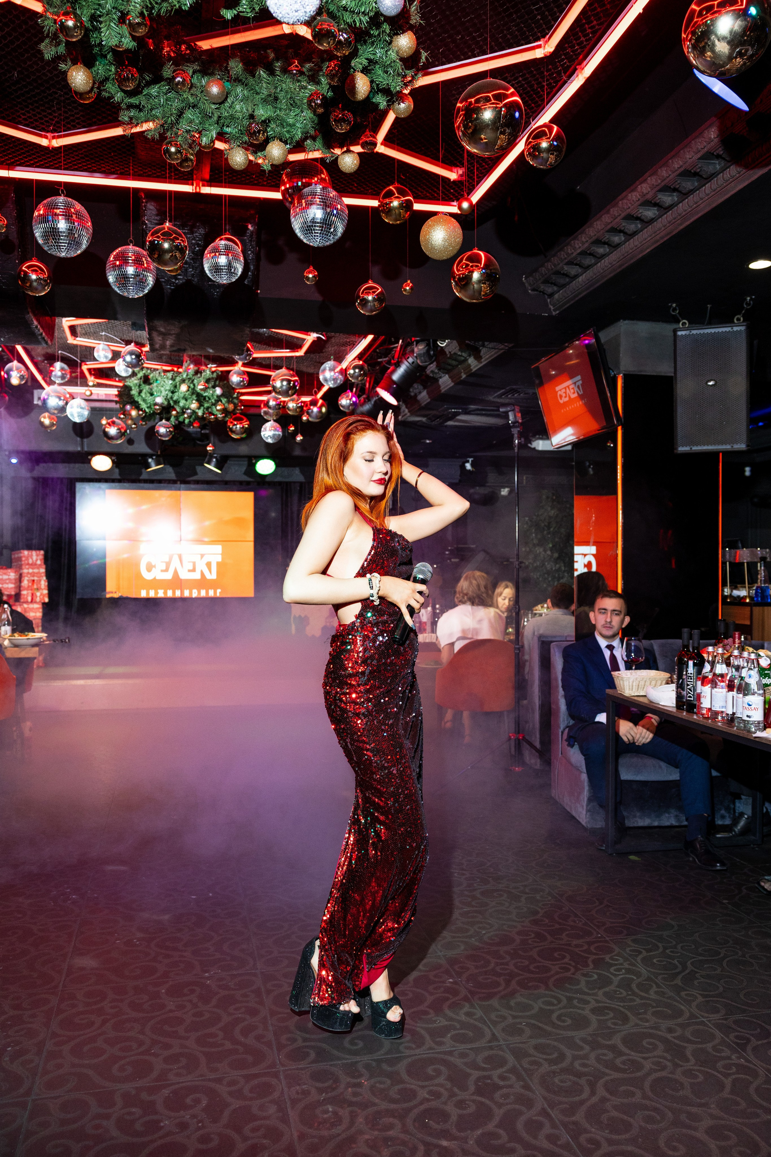Новогодний корпоратив (ресторан «Мед»). Свадебный фотограф и контент фотограф в Казани Малыгина Елена
