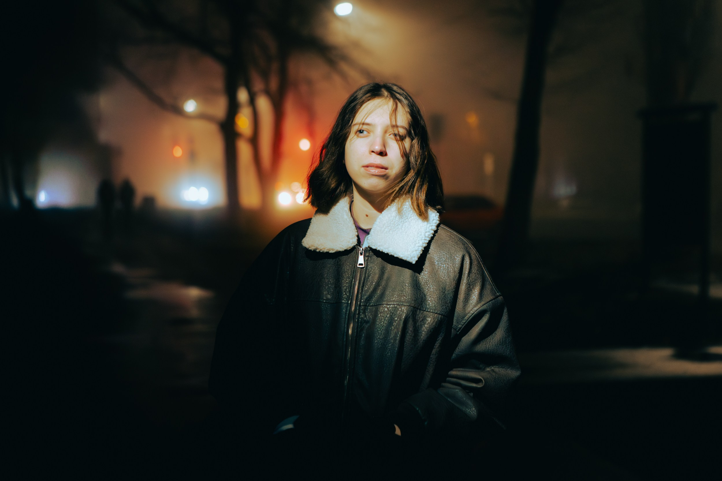 В тумане. Ksenia de Rossi | Съемка в Самаре