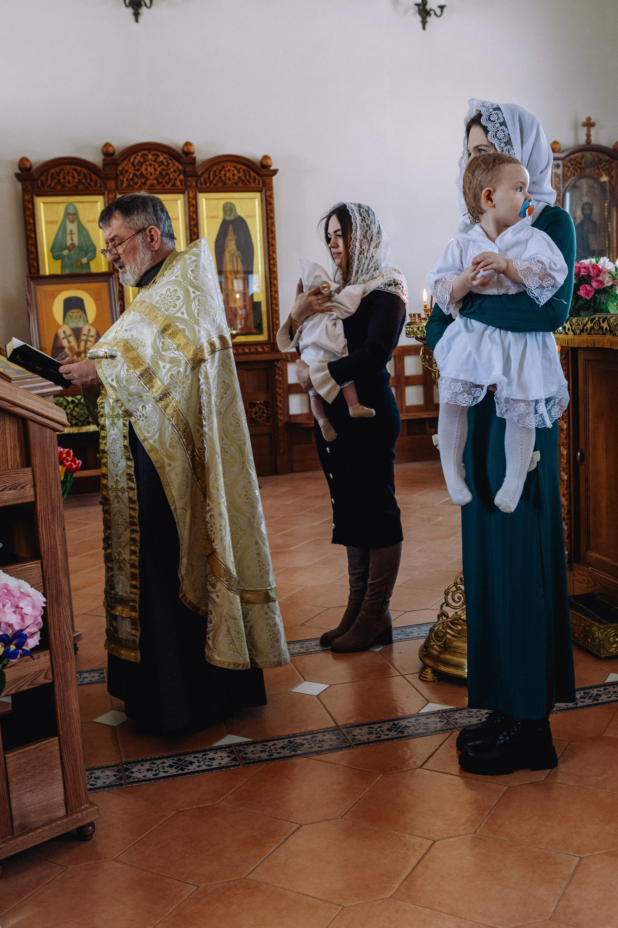 Крещение Артема и Полины. Фотограф в Курске Смирнов Евгений