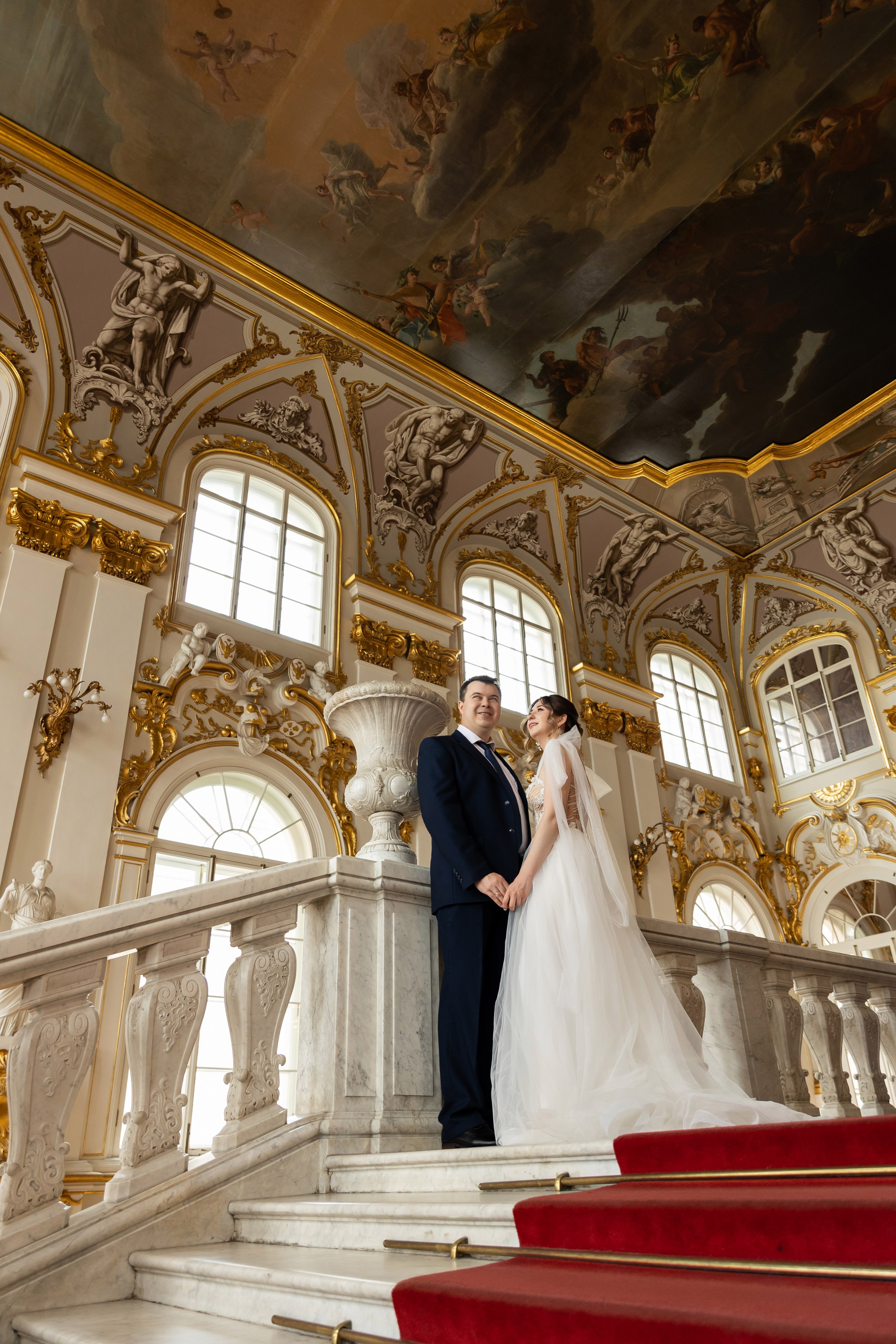 Свадебная фотосессия в Эрмитаже. Семейный и свадебный фотограф в Санкт-Петербурге Татьяна Швыкова