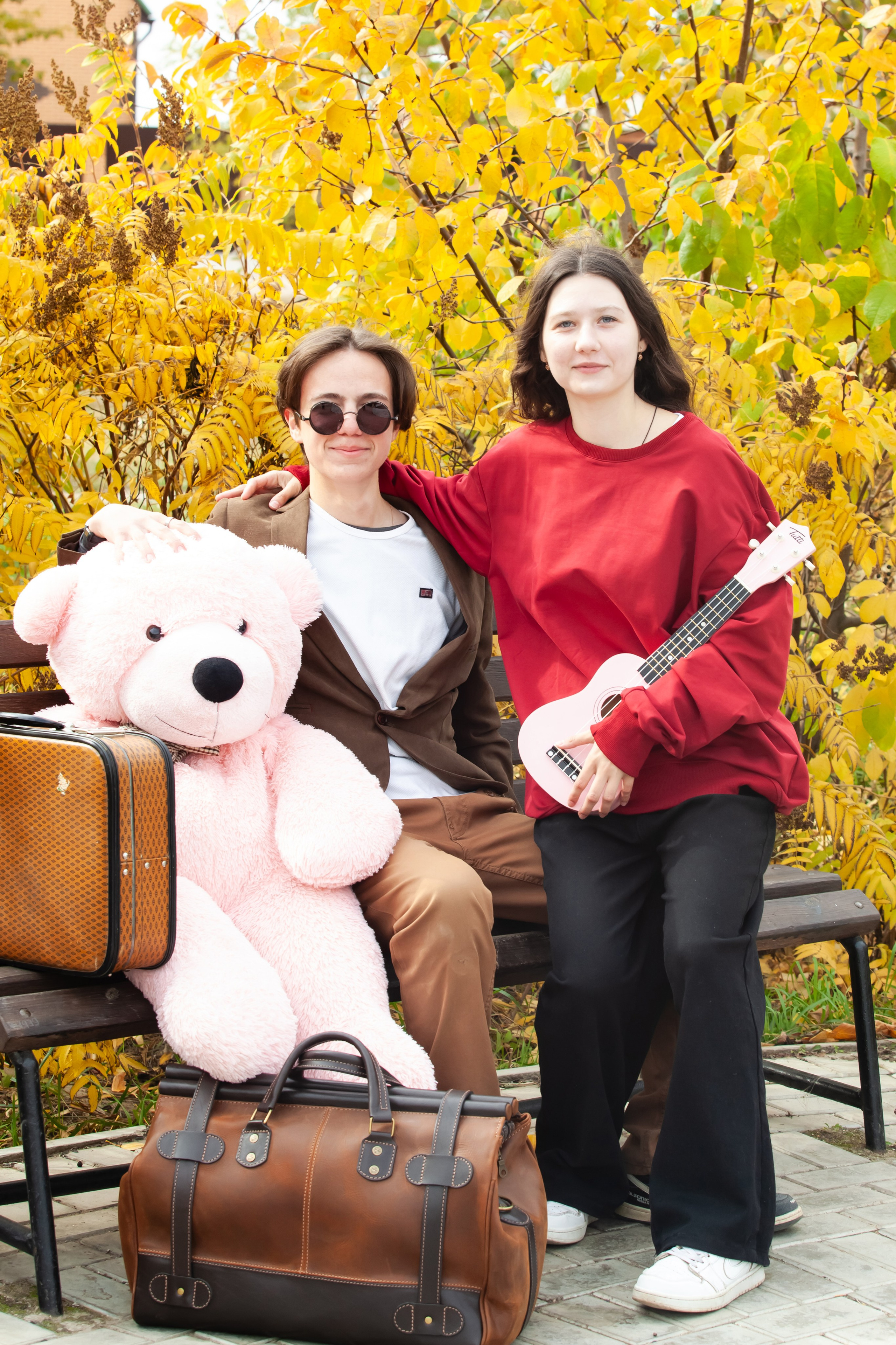 Школьники и детсадовцы (осень). Фотограф Бурятия. Печать фотокниг