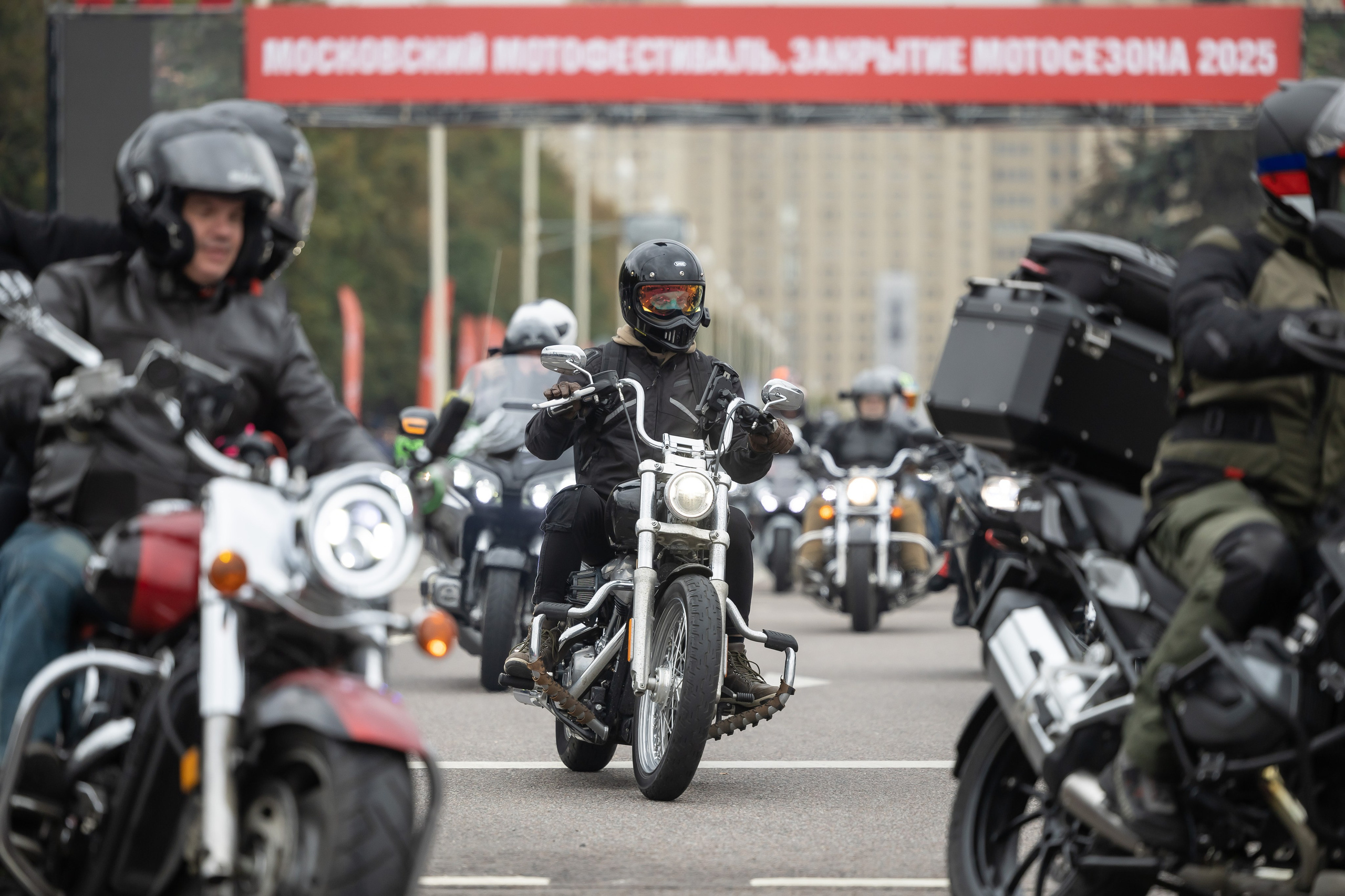 13-й Московский Мотофестиваль. Фотограф Владимир Охрименко