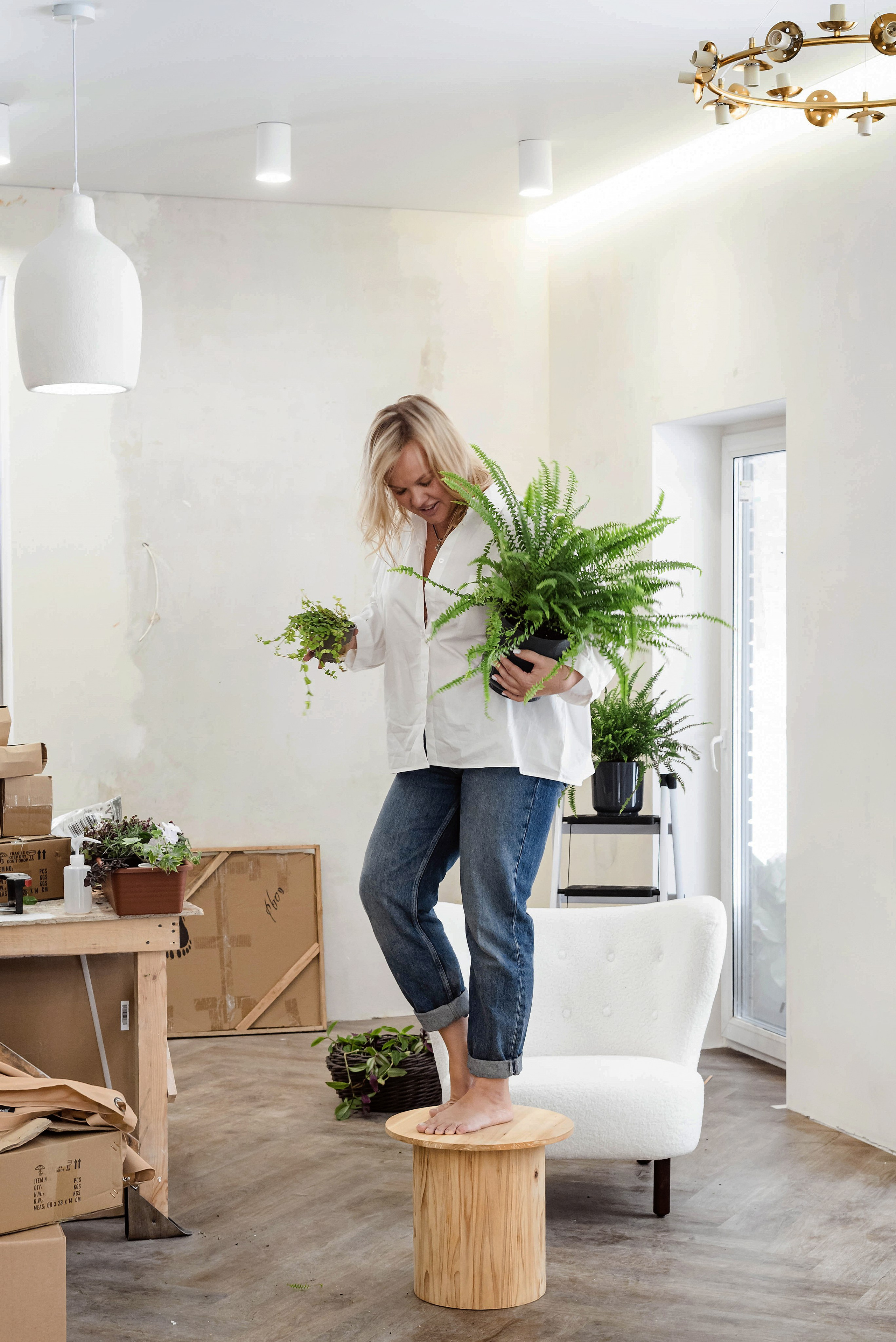 Зеленая душа с рисунком папоротника. Свадебный и семейный фотограф в Новосибирске, Санкт-Петербурге, Москве