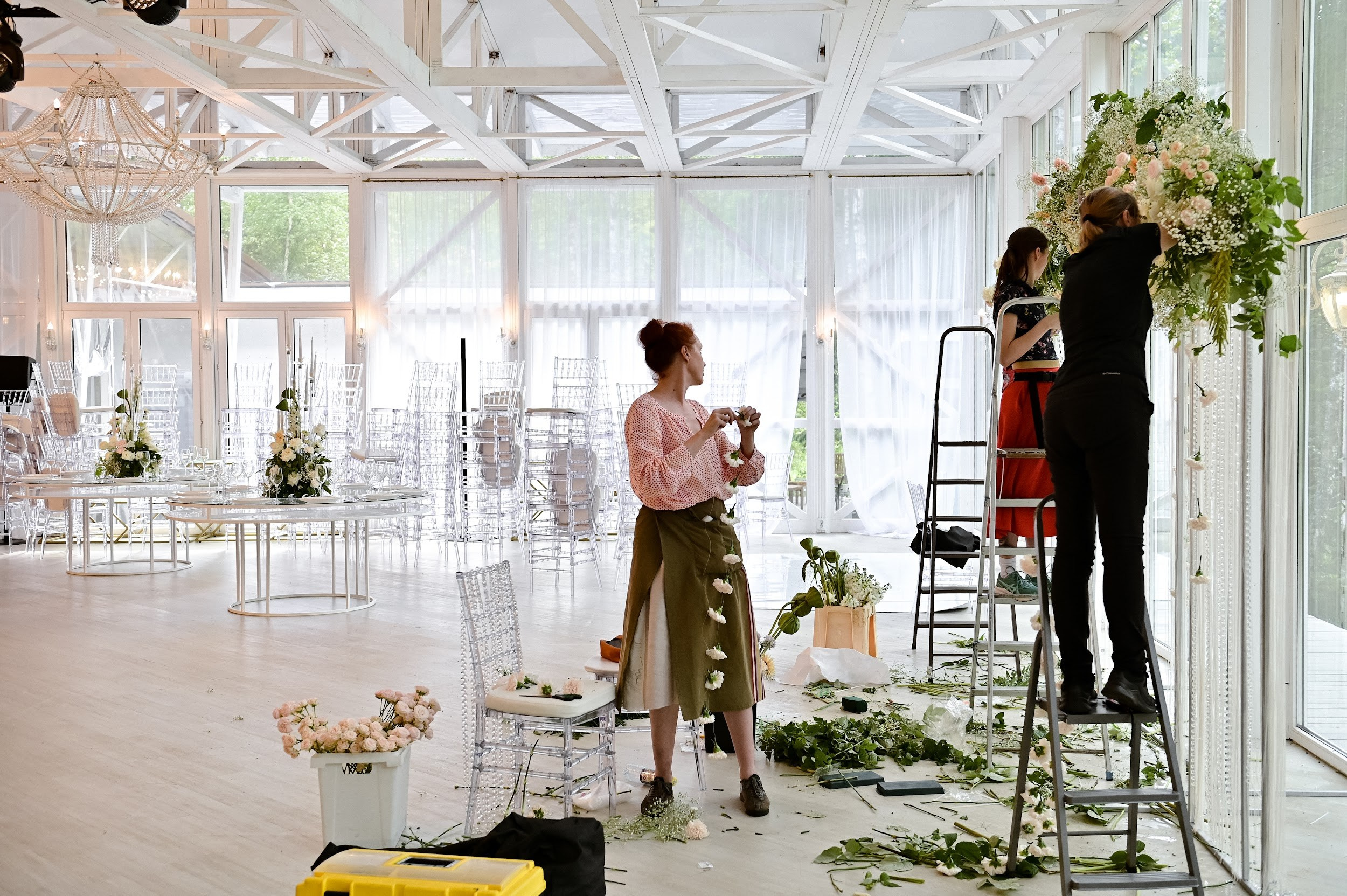 Свадебное торжество в усадьбе Тайны Рублёва. Kirillova Studio — мастерская декора и событий Юли Кирилловой