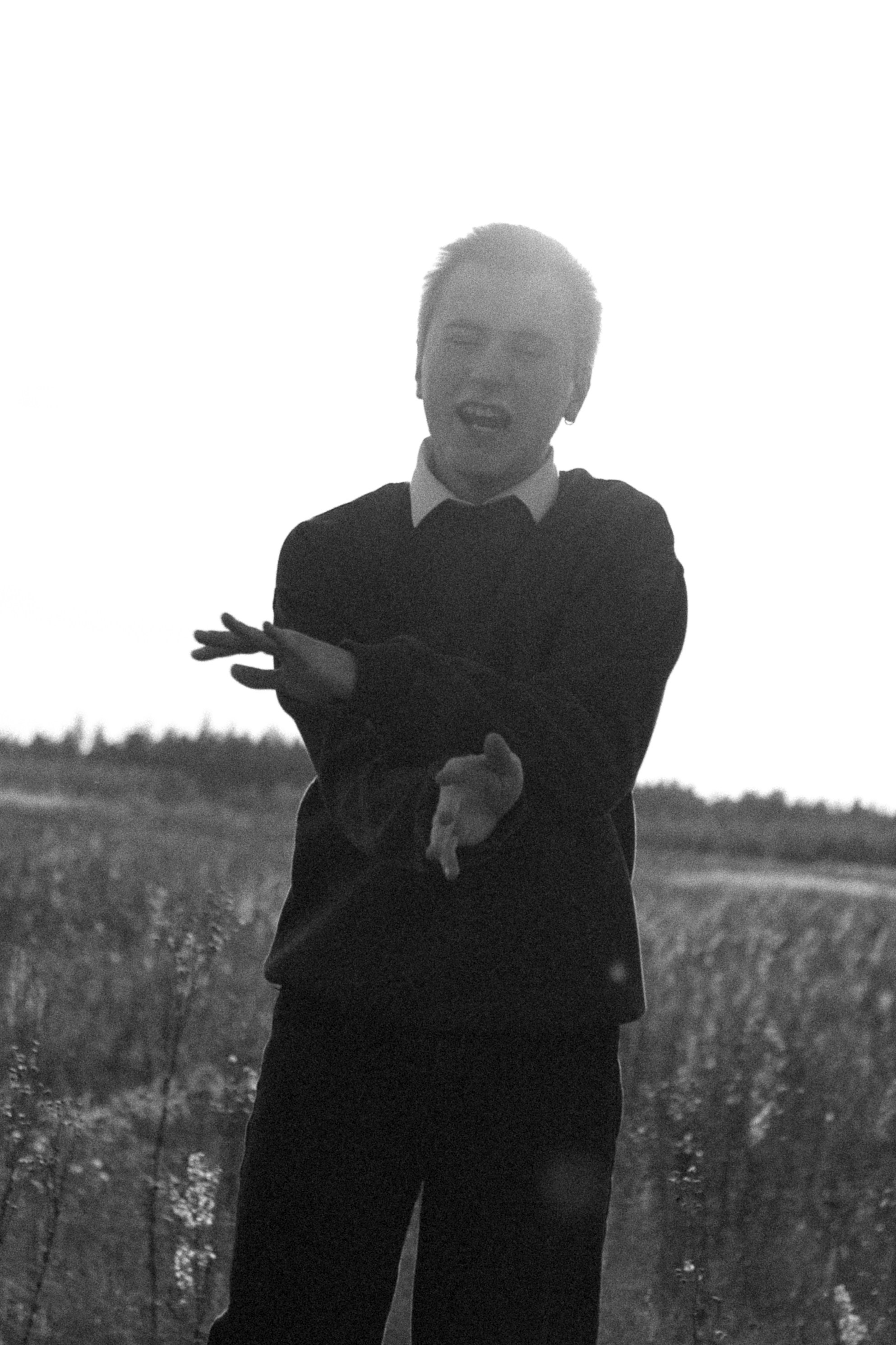 Backstage. Съемка клипа в поле. Фотограф Анастасия Кулешова