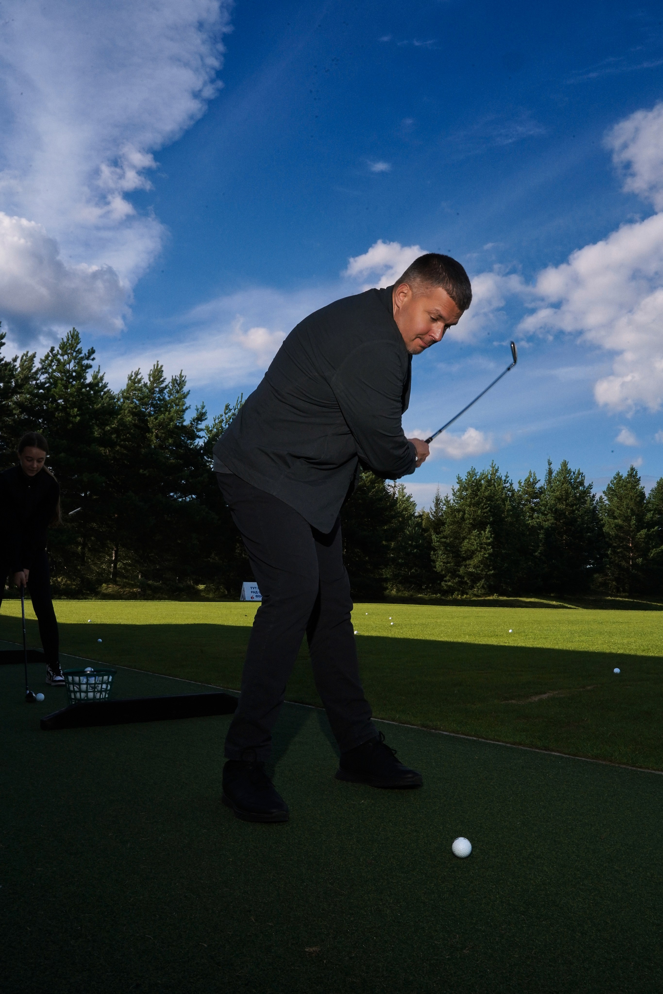 Гольф Пестово X OLIMBET. Фотограф