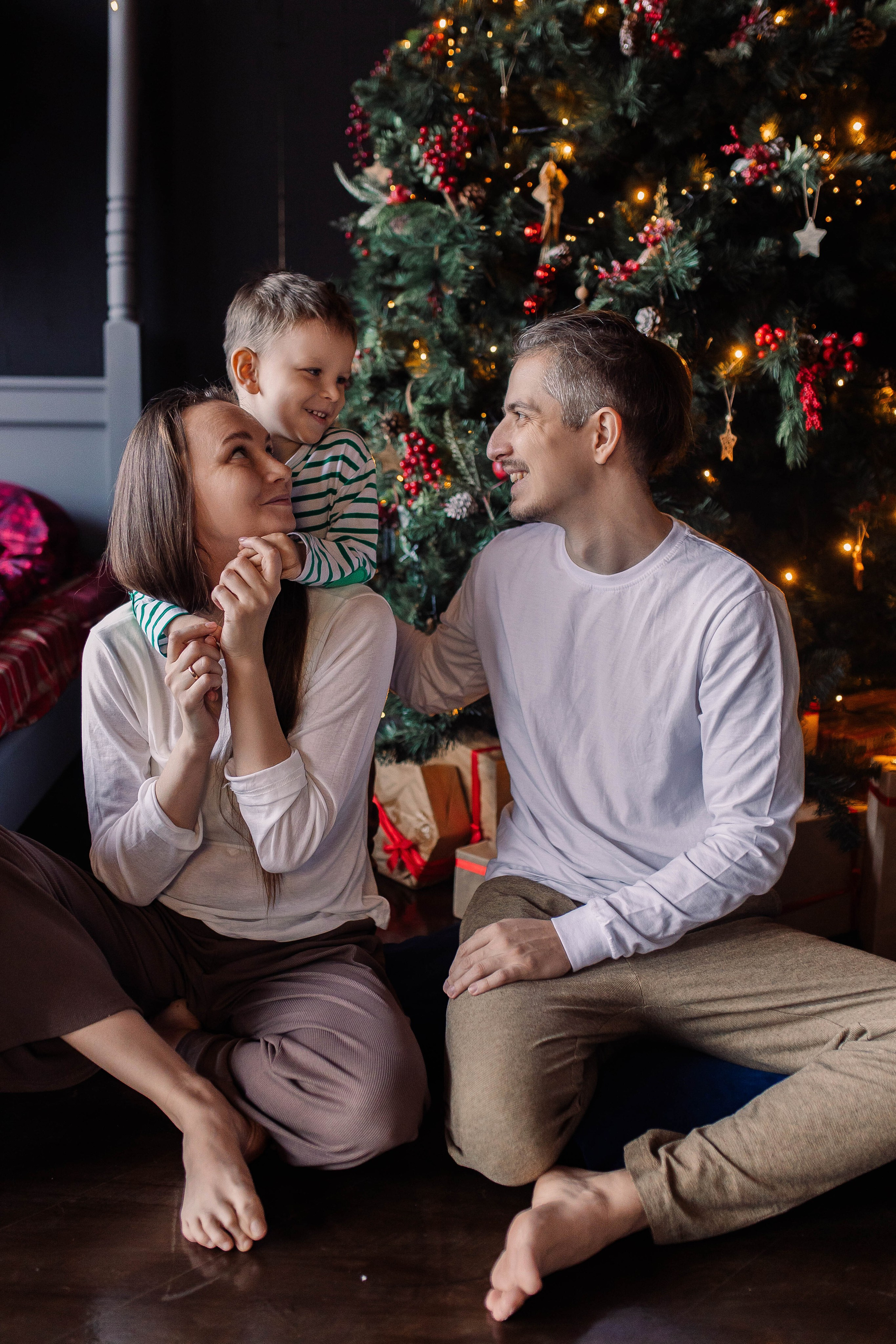 Лена с семьей. Семейный фотограф Алина Демидова. Королев