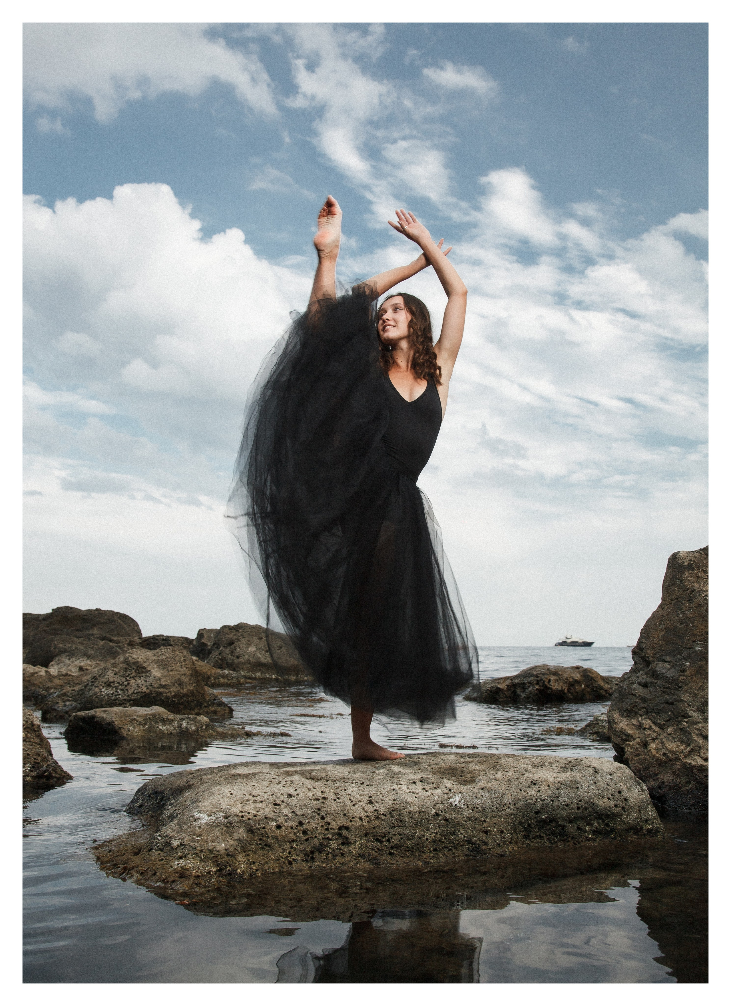 Лиза ЛИСТОПАД. портрет у моря. Фотография, как она есть