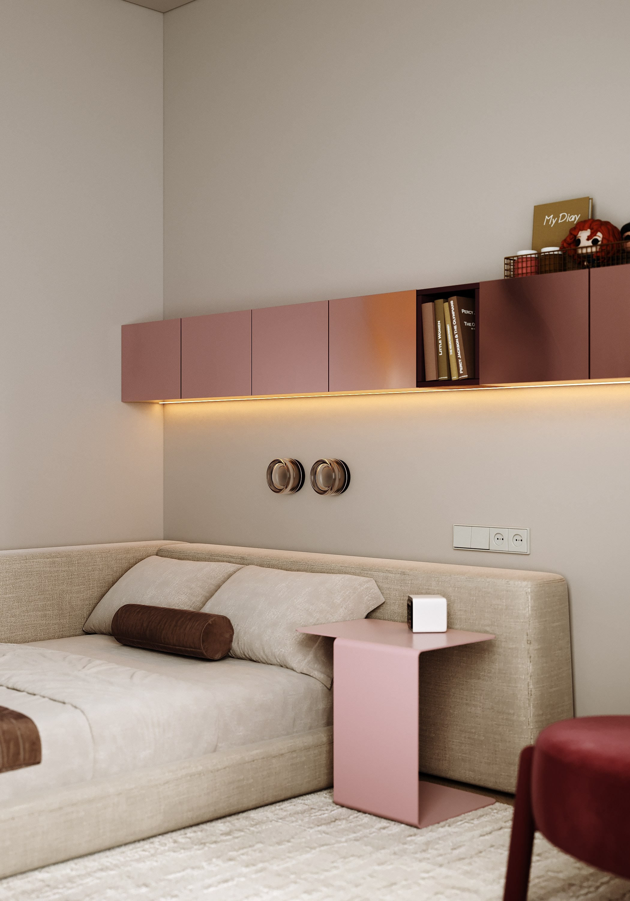 Частный дом 160 м². Визуализации интерьера