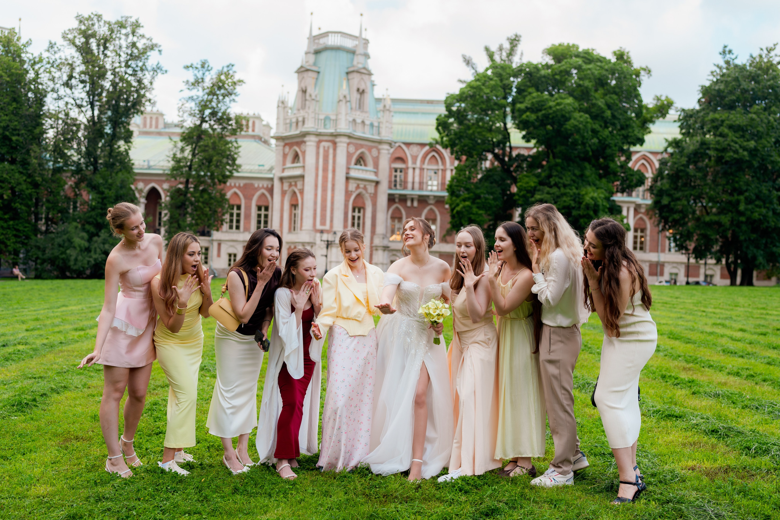 Ярослав и Полина. Царицыно. Свадебный фотограф Москва