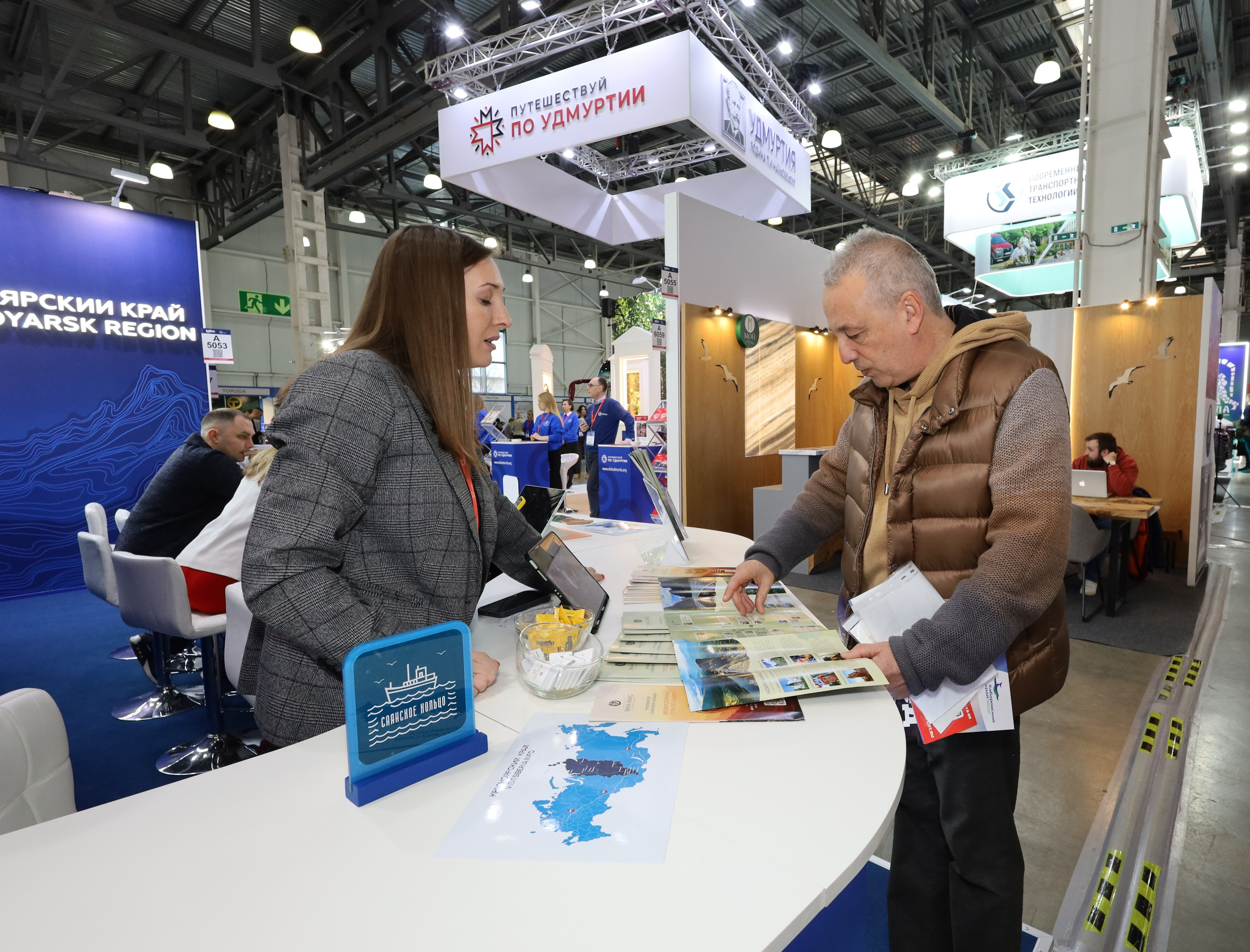 КРАСНОЯРСКИЙ КРАЙ НА ВЫСТАВКЕ MITT. Фотограф мероприятий Ирина Каширина