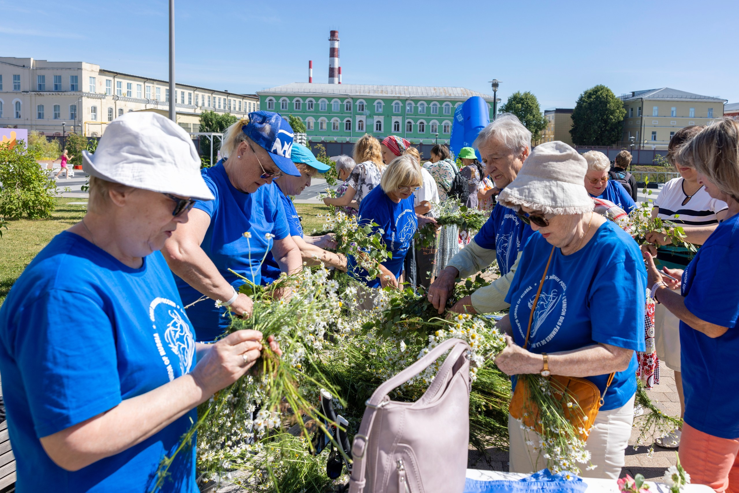 Фестиваль «Ромашковый хоровод». Северная ходьба. Фотограф в Туле Крупский АнДРей. Фотостудия «КАДР71» в Туле