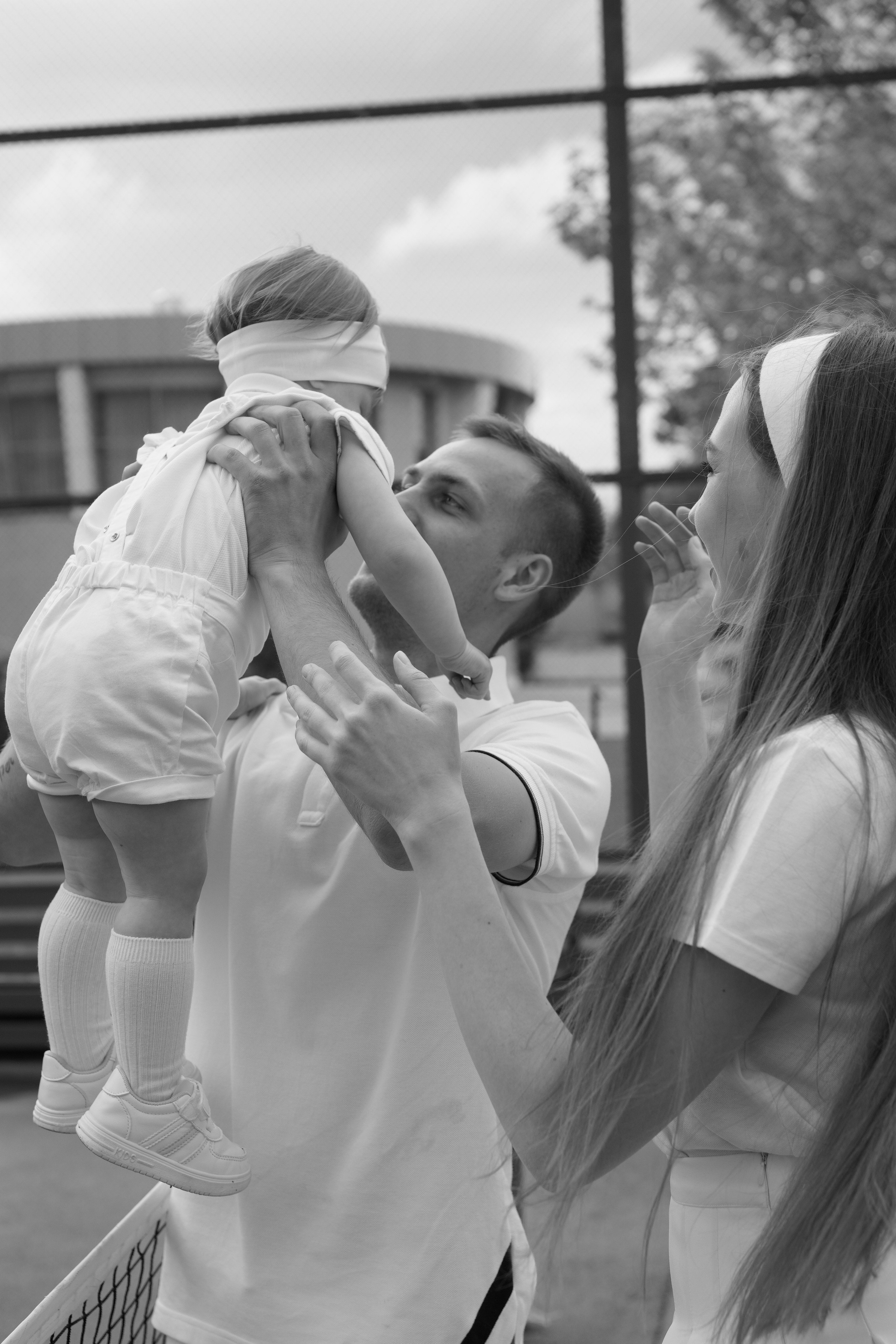 Теннис с семьей. Свадебный и семейный фотограф Афанасьева Анна в Кисловодске