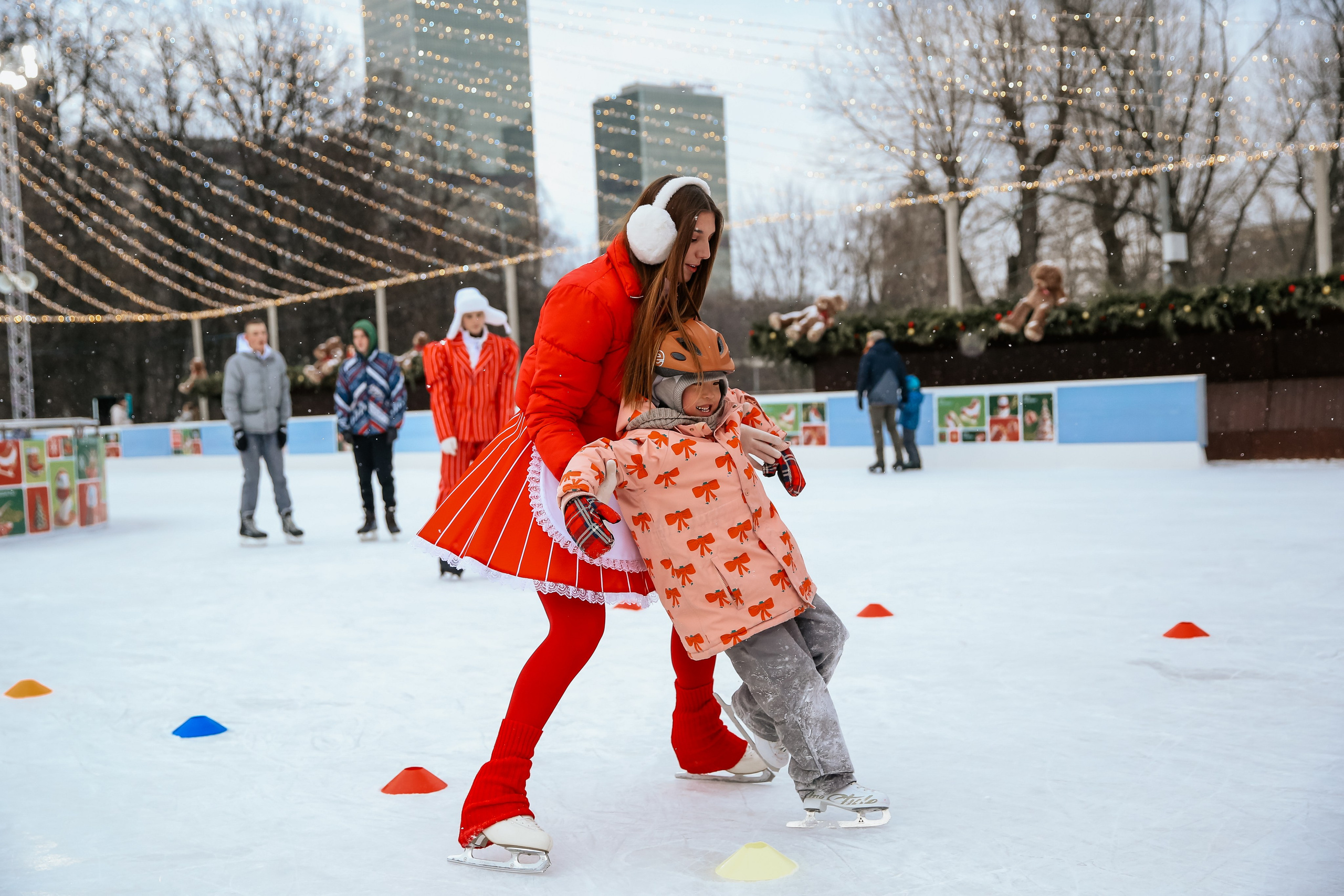 Ледовое шоу Сити каток Московское Чаепитие. Фотограф и видеограф Анна Домашенко