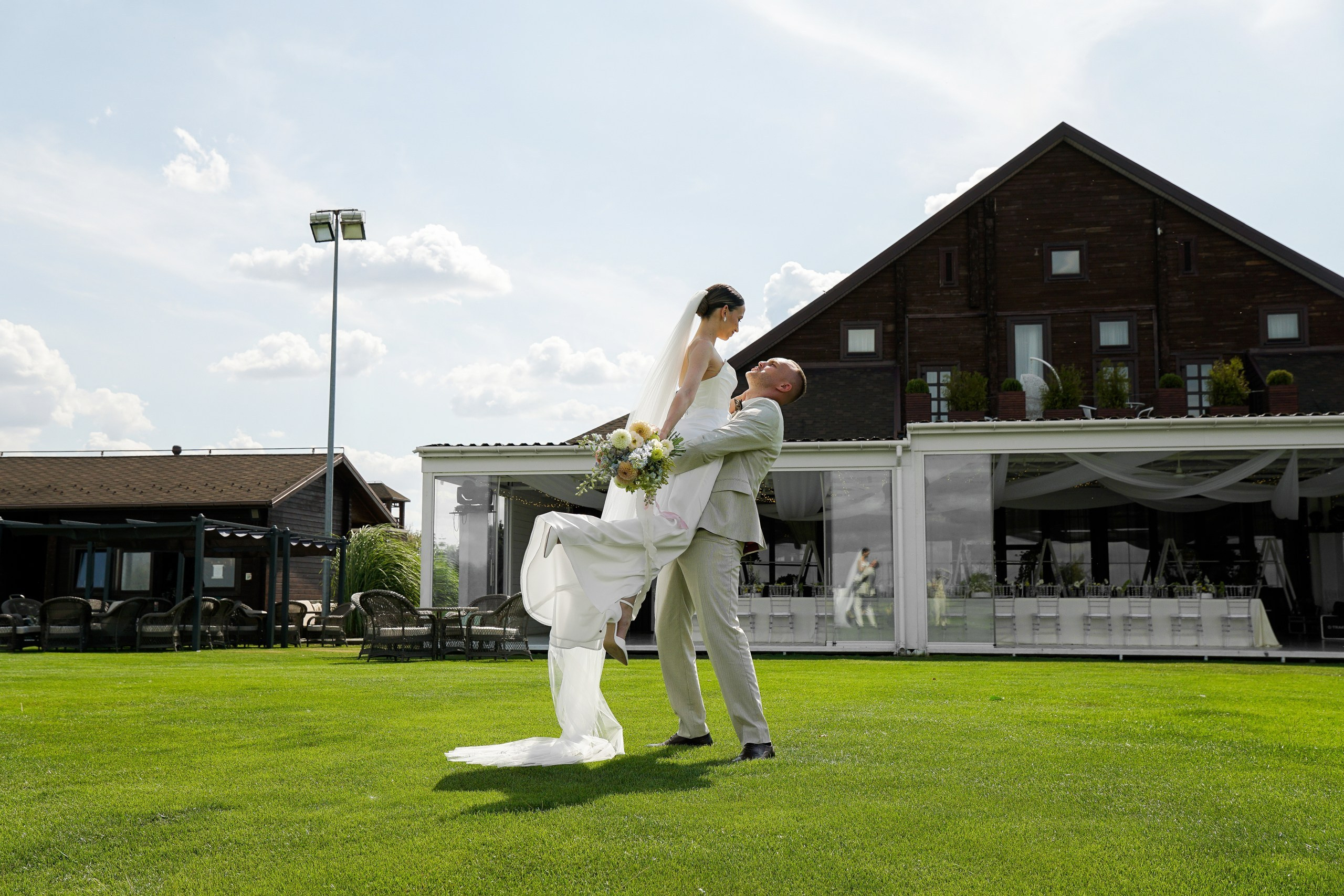 Golf club's wedding. Свадебный фотограф и видеограф в Ростове-на-Дону. Максим и Наталья Лебедевы