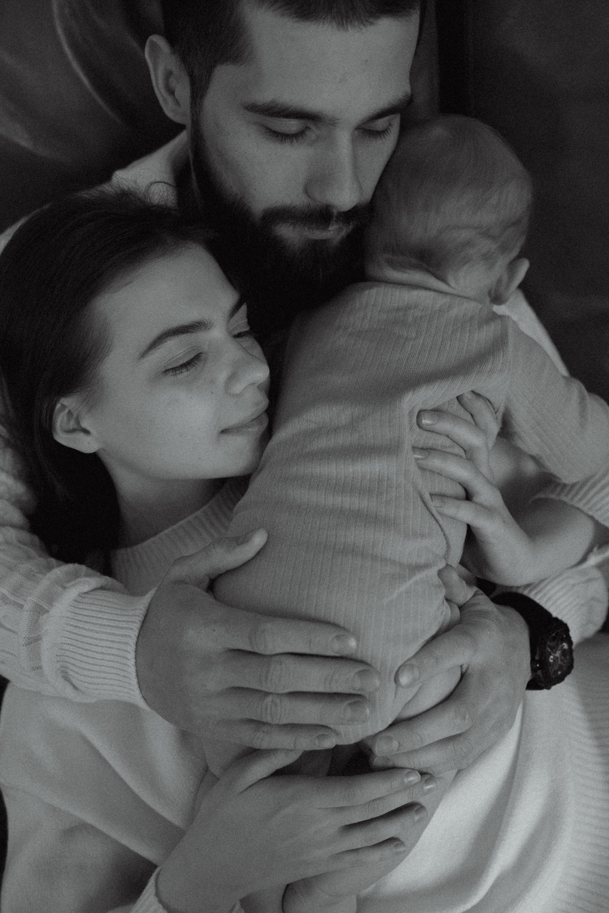 Семейная фотосессия в студии. Семейный фотограф Москва Юлиана Фетисова