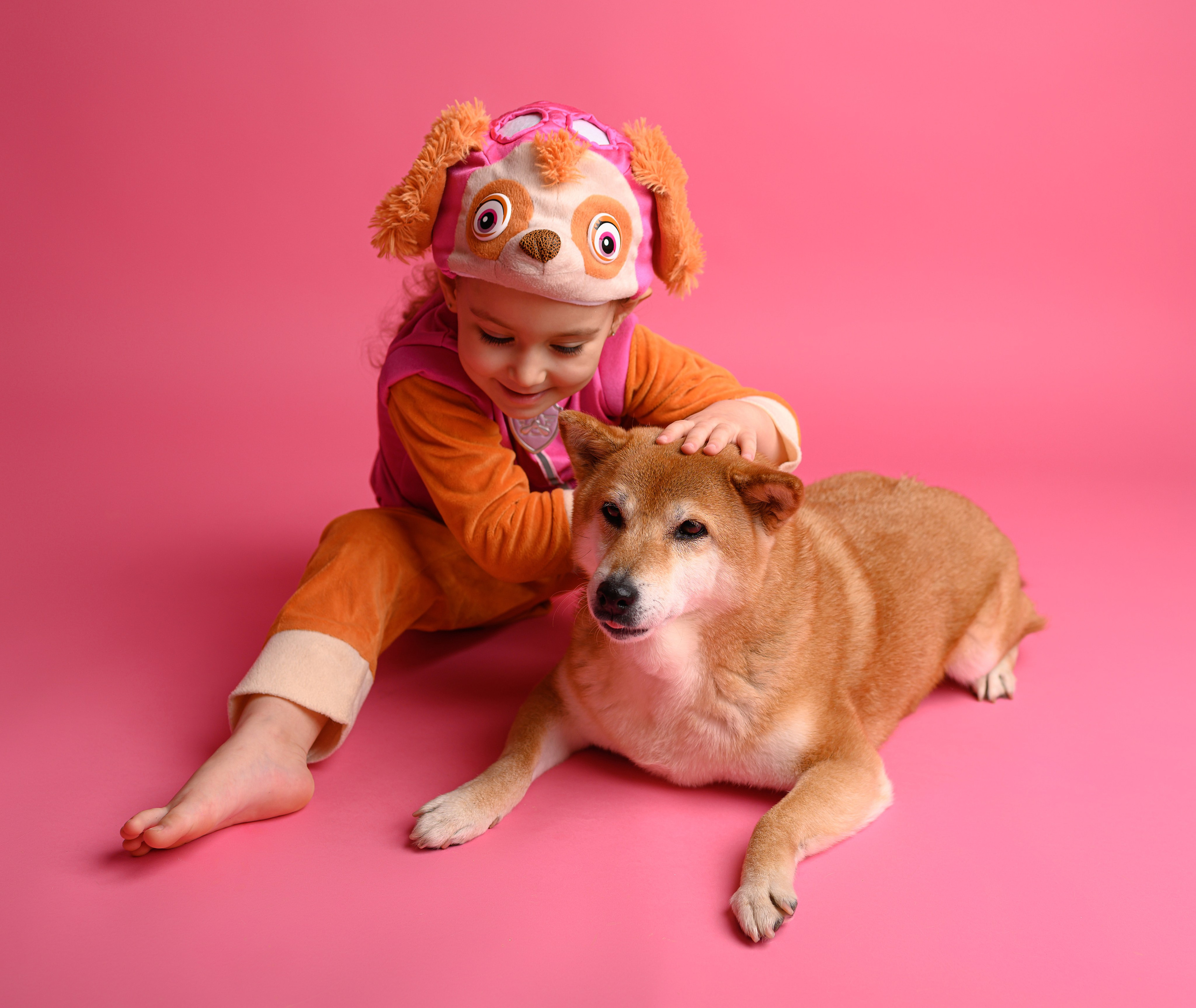 Дети и собачки. Семейный, детский фотограф в Москве Дегтярева Анастасия