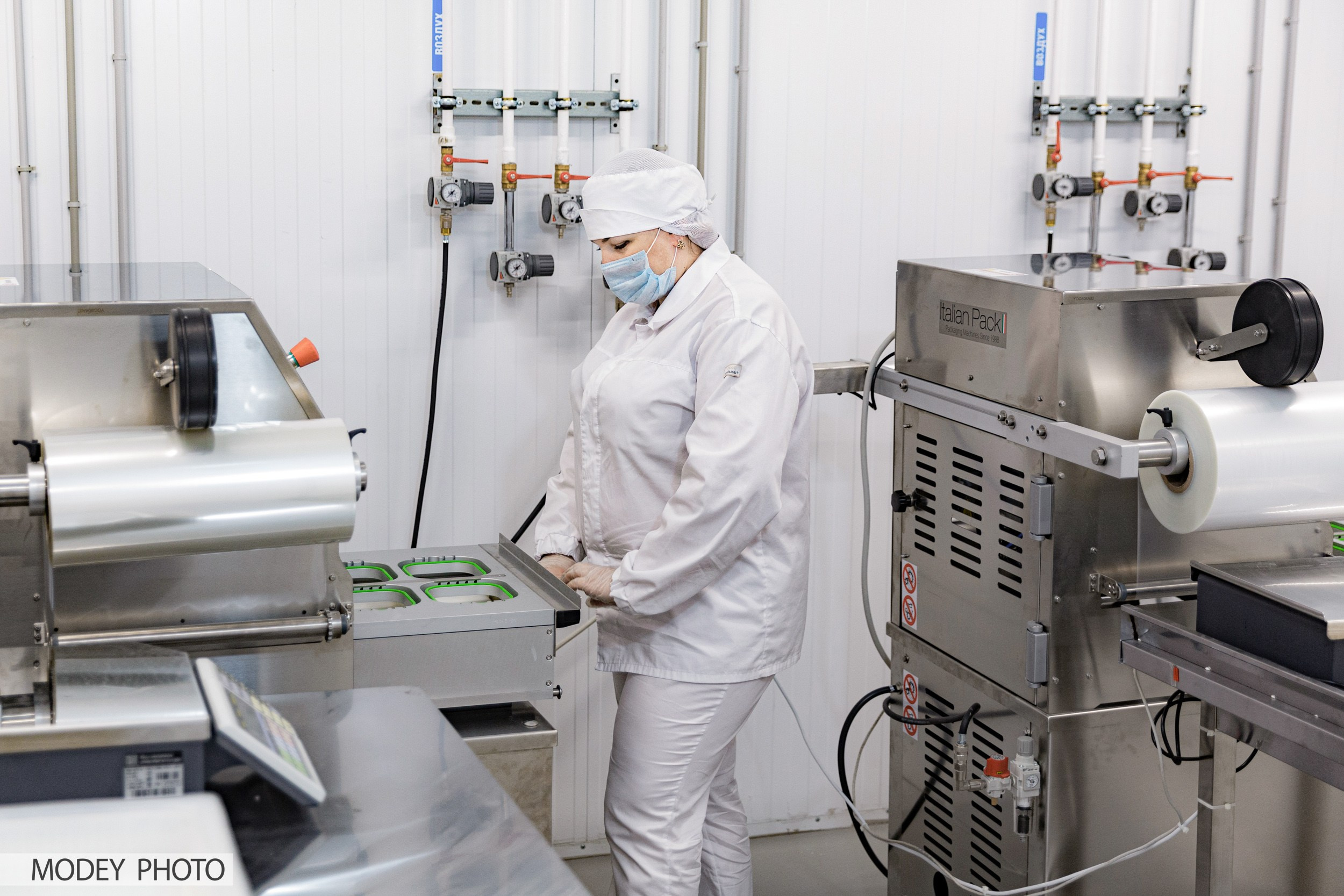 Производственный процесс пищевого цеха