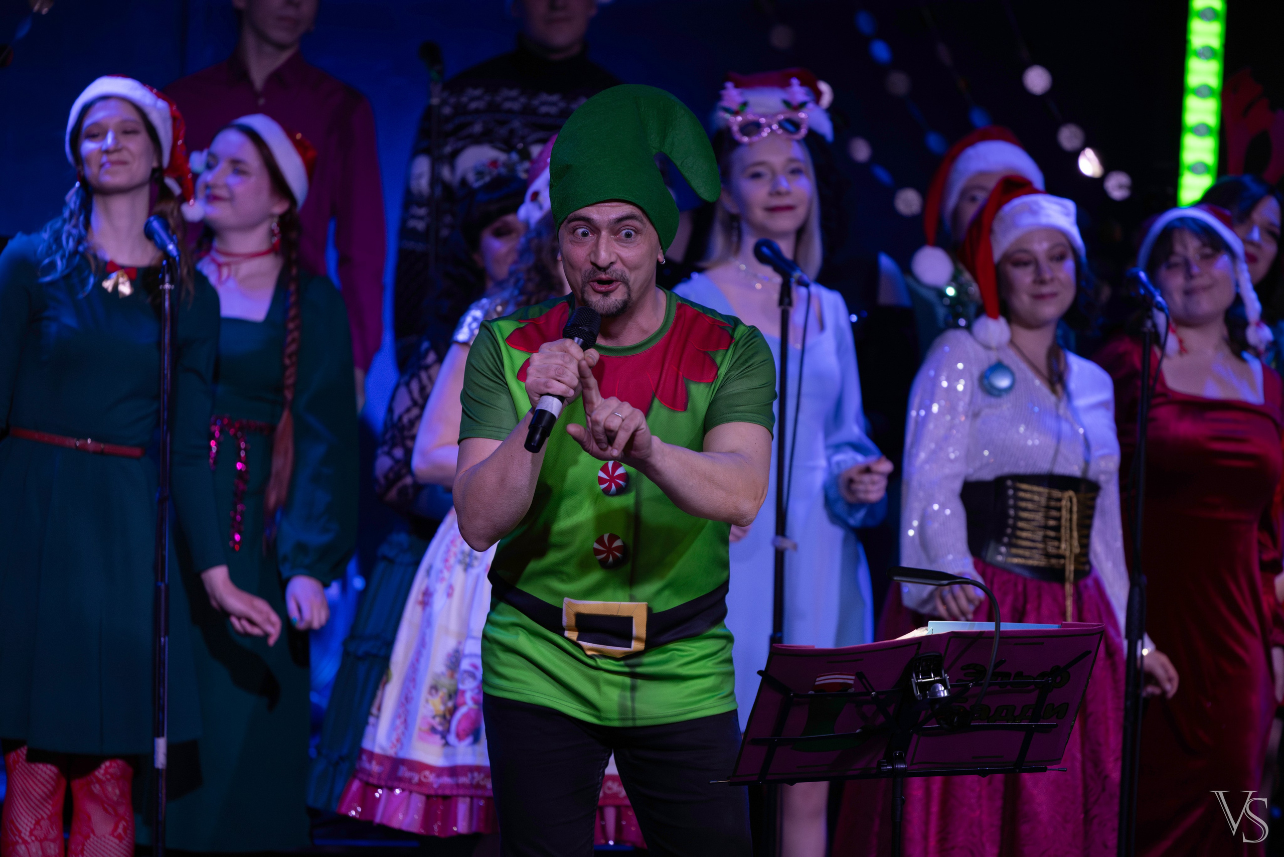 Мюзикл Elf и новогодний концерт Fellowship. Фотограф Виктор Степанов
