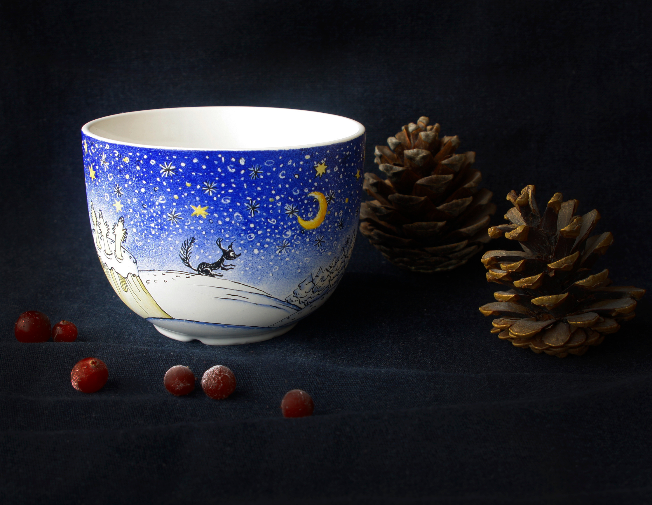 кружка с мумитроллями