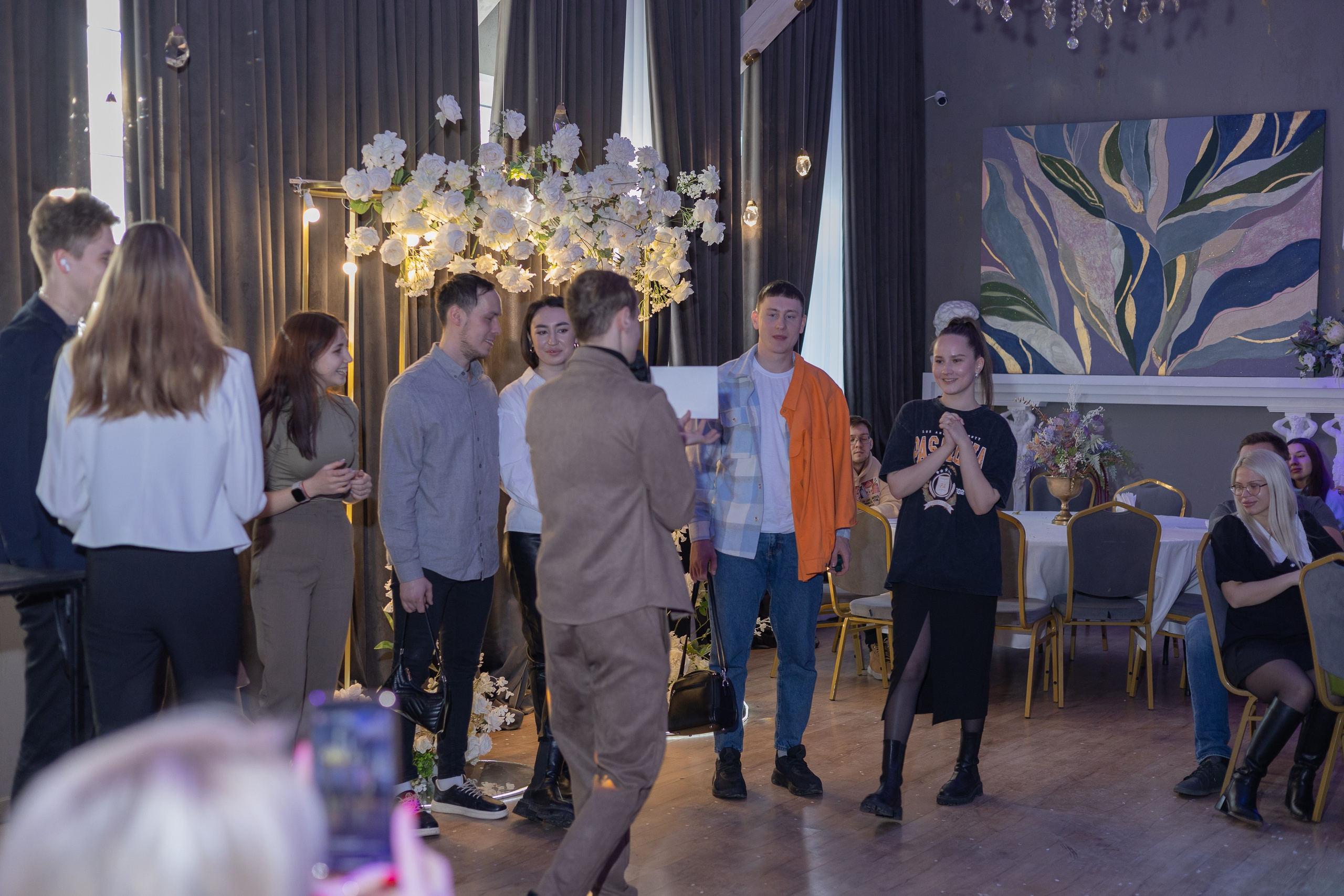 Свадебное чаепитие для молодоженов