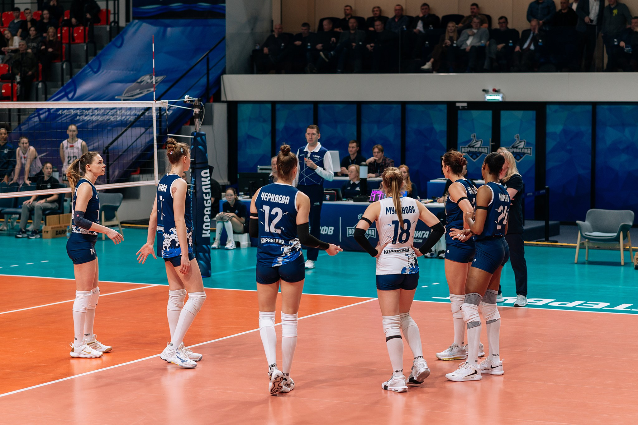 «Корабелка» — «Минчанка» Суперлига чемпионат России. Январь 26. Репортажный фотограф в Санкт-Петербурге Анастасия Клёпова