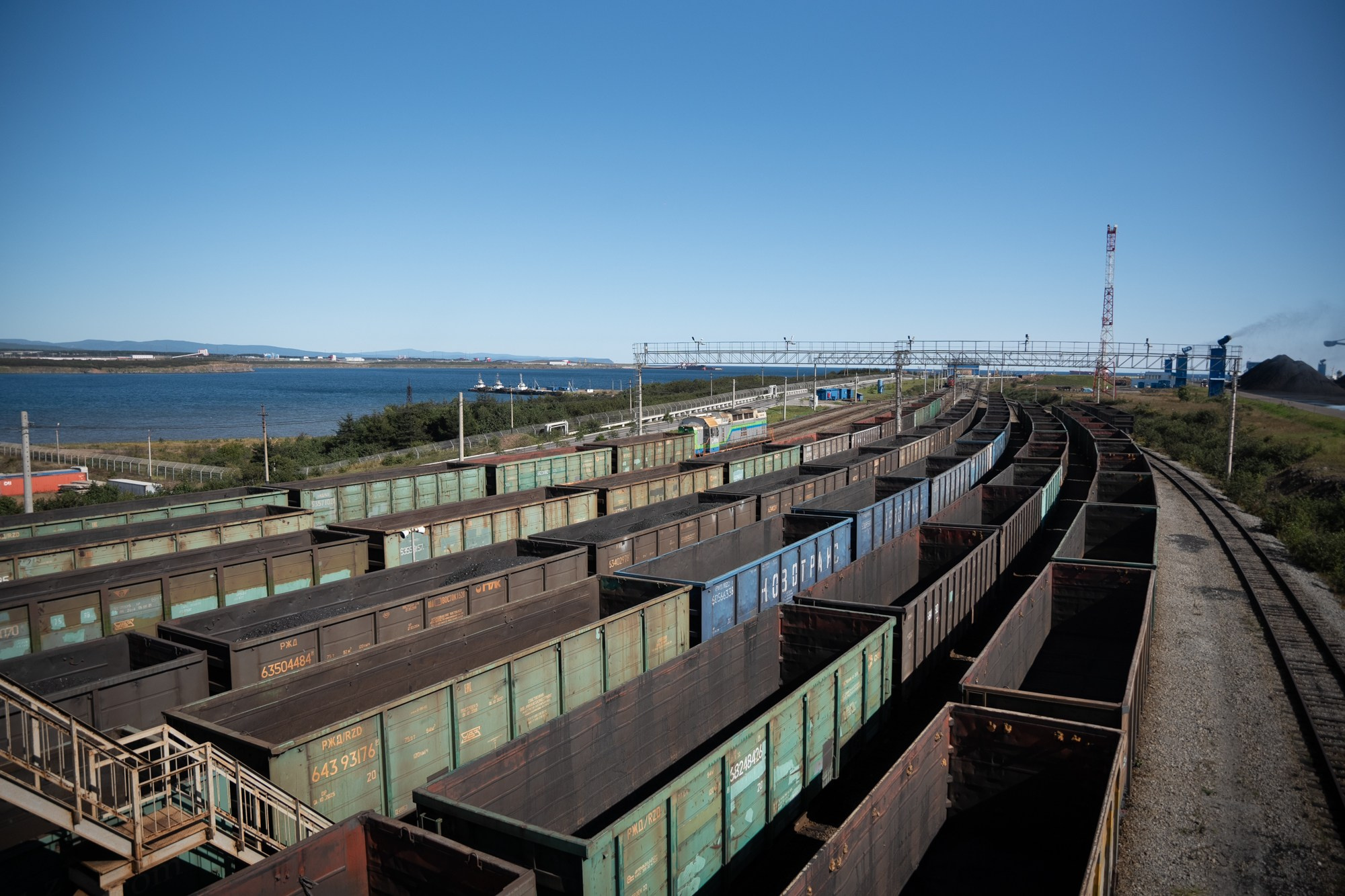 Дальтрансуголь. Фотограф в Хабаровске Швендых Рудольф